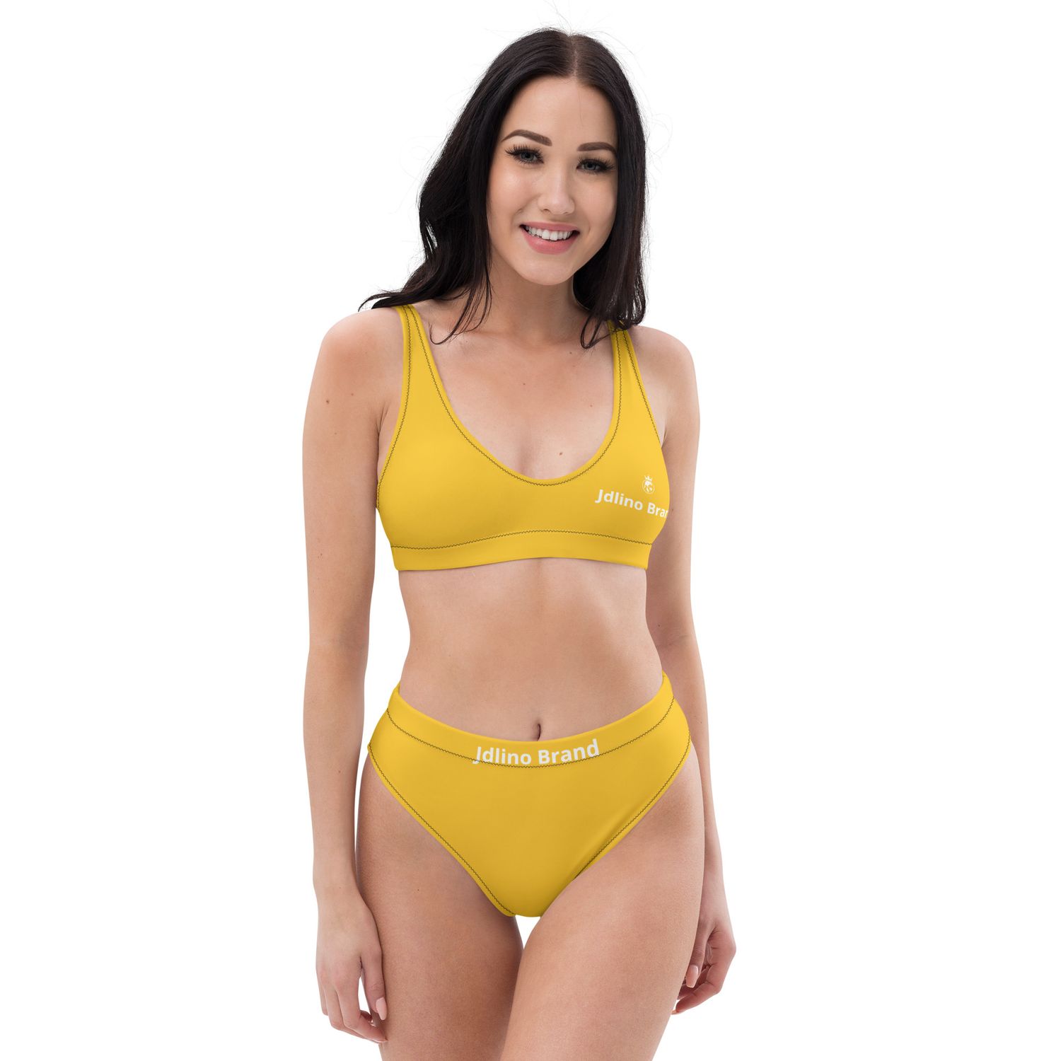 JdLino Brand Y/W Recycled high-waisted bikini