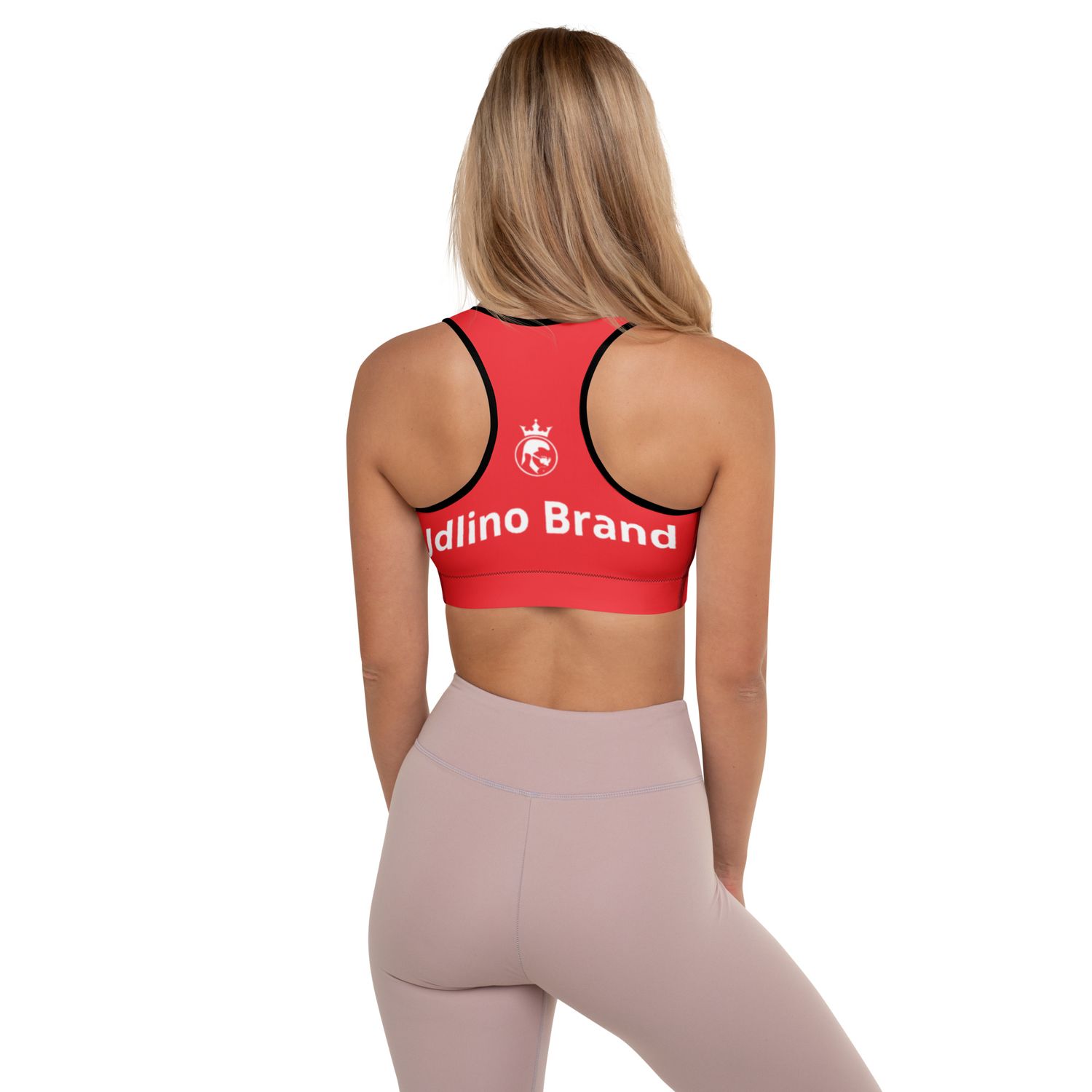 JdLino Brand R/W Padded Sports Bra