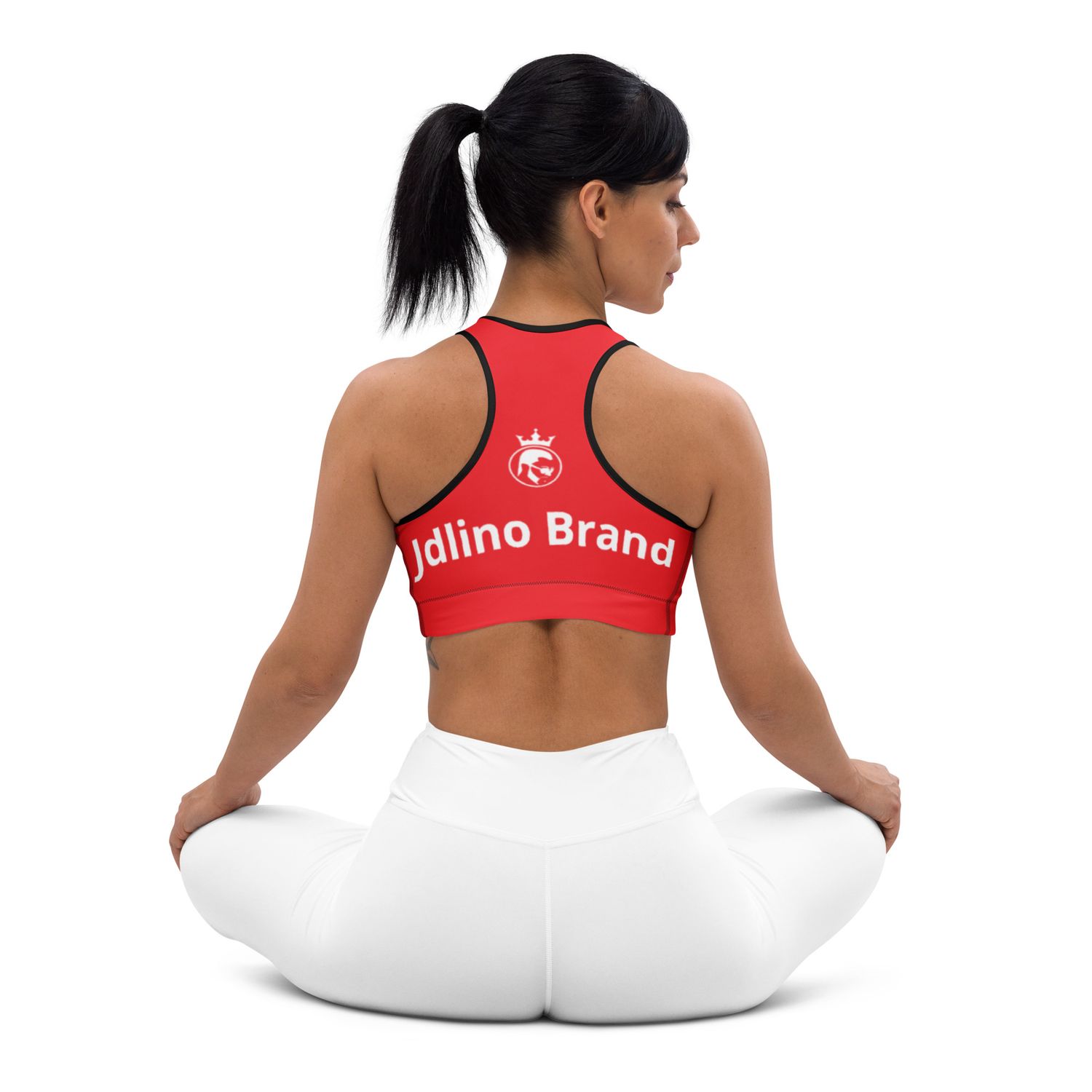 JdLino Brand R/W Padded Sports Bra