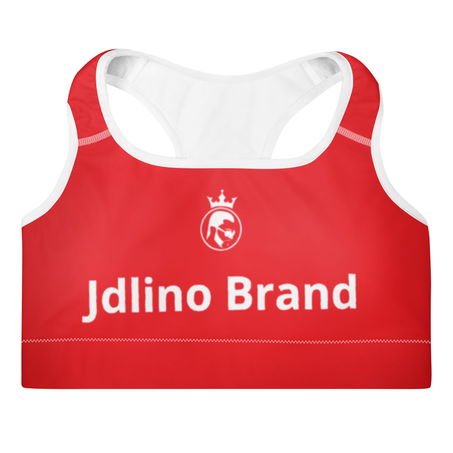 JdLino Brand R/W Padded Sports Bra