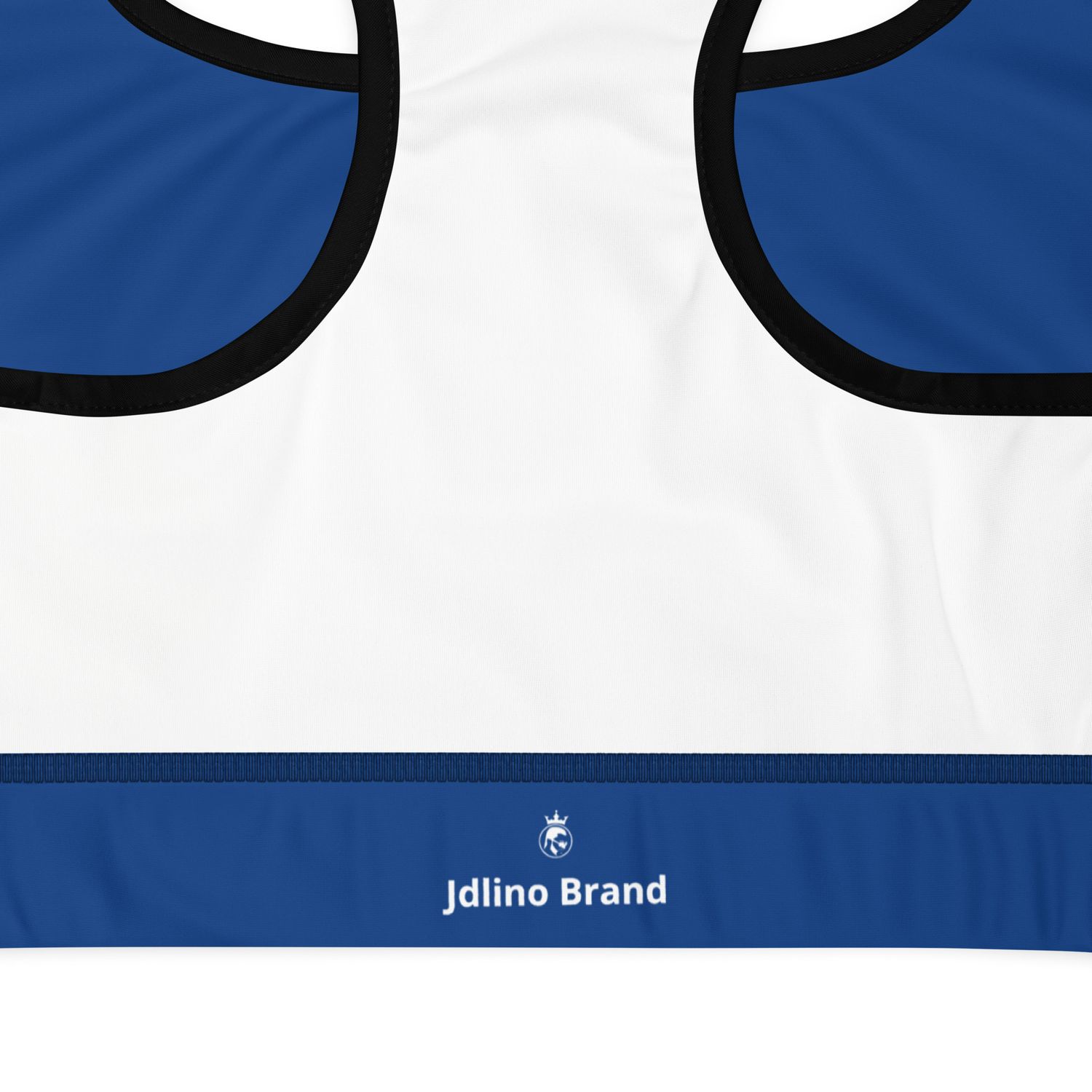 JdLino Brand B/W Padded Sports Bra