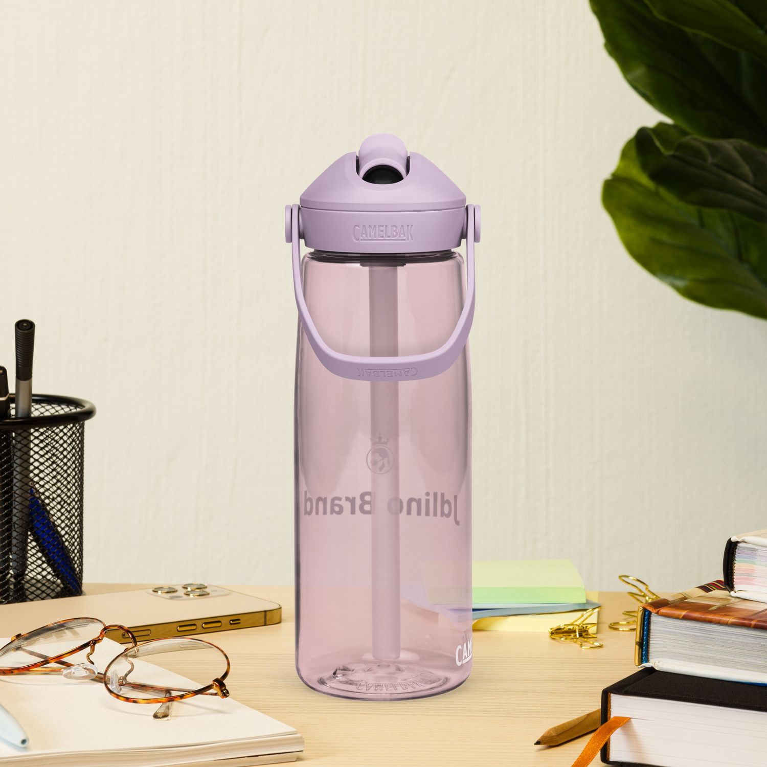JdLino Brand Flip straw water bottle