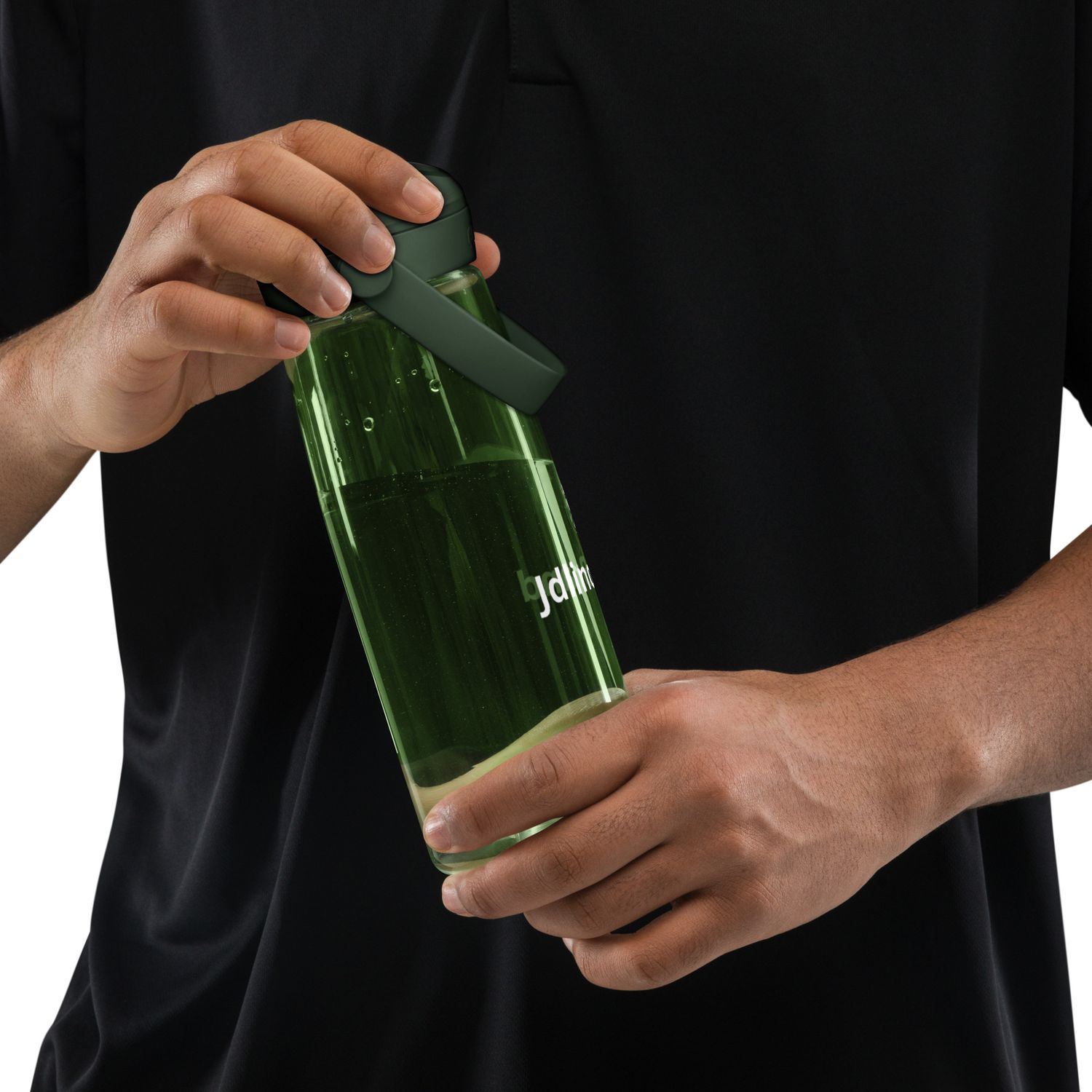JdLino Brand Flip straw water bottle