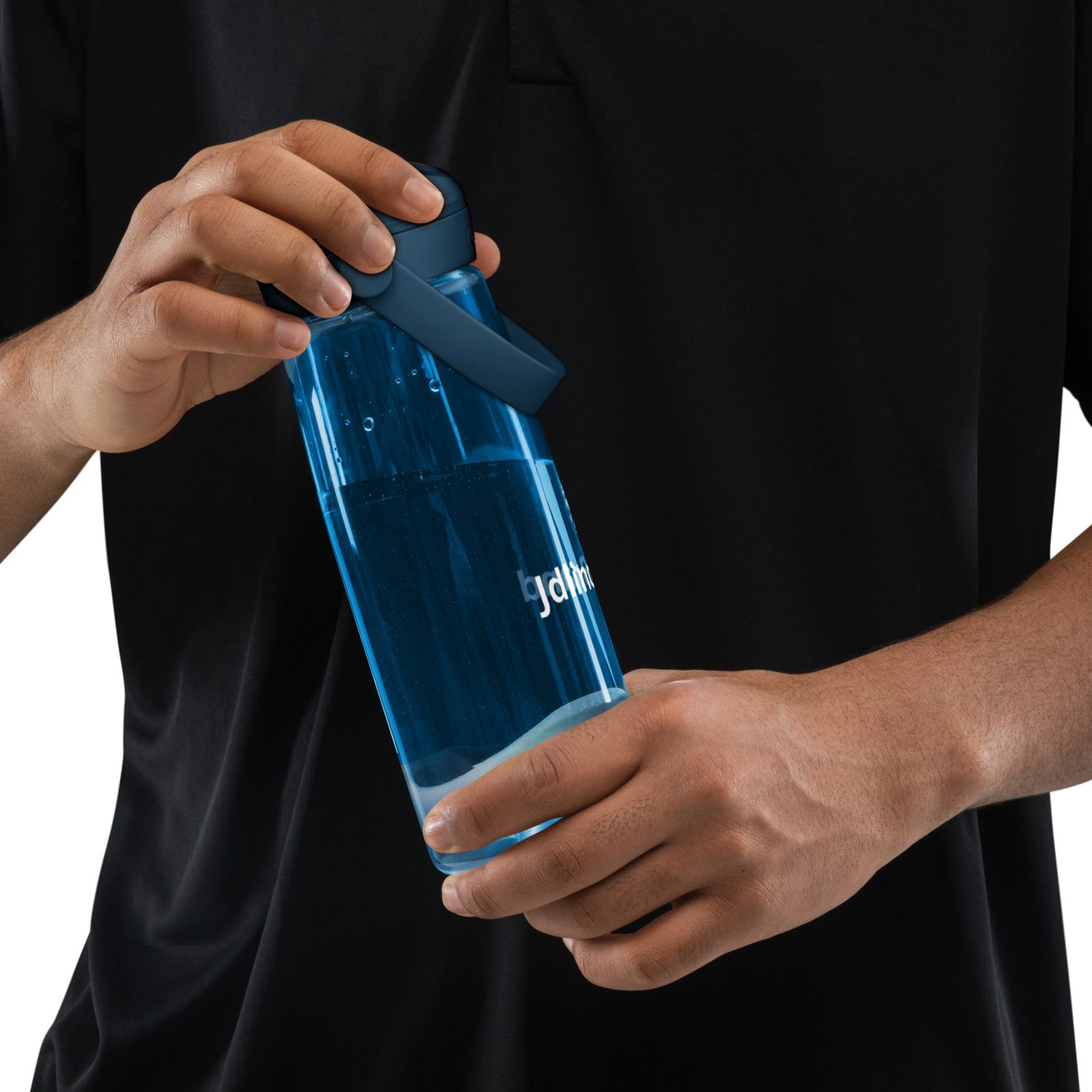 JdLino Brand Flip straw water bottle