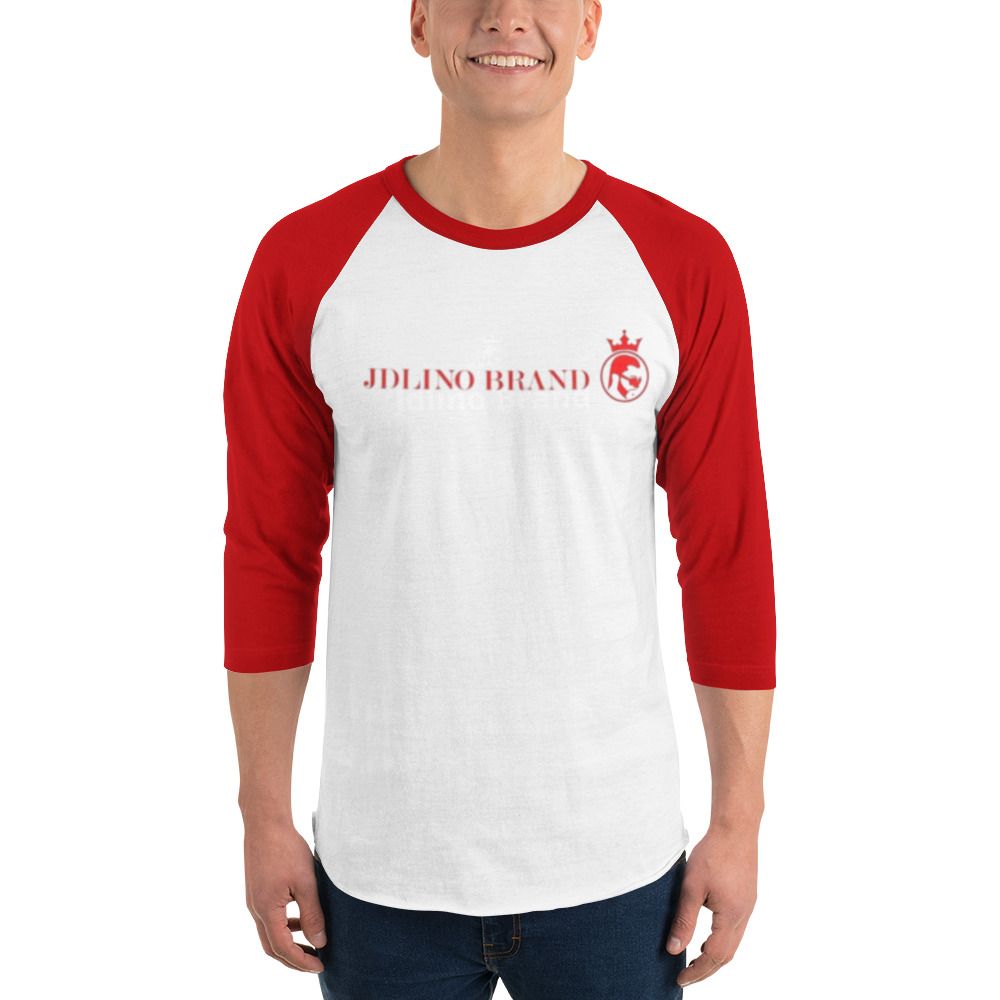 JdLino Brand R/W 3/4 sleeve raglan shirt