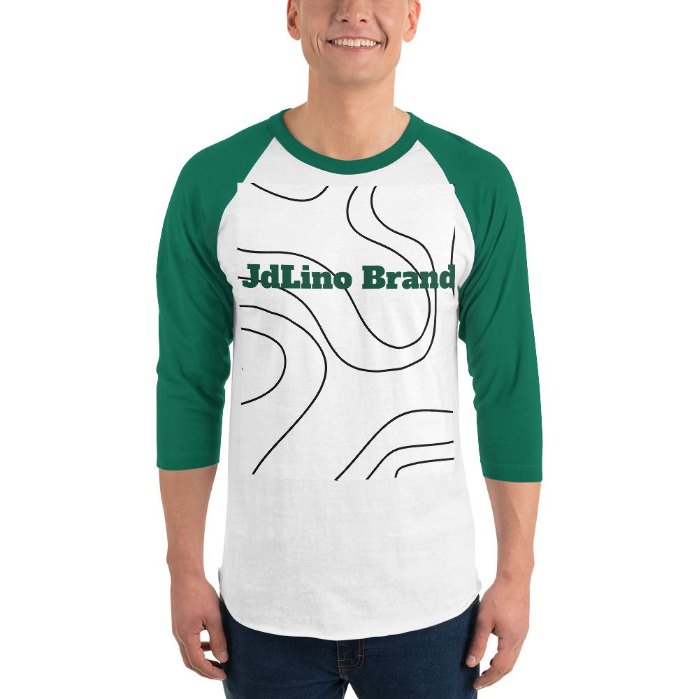 JdLino Brand G/W 3/4 sleeve raglan shirt