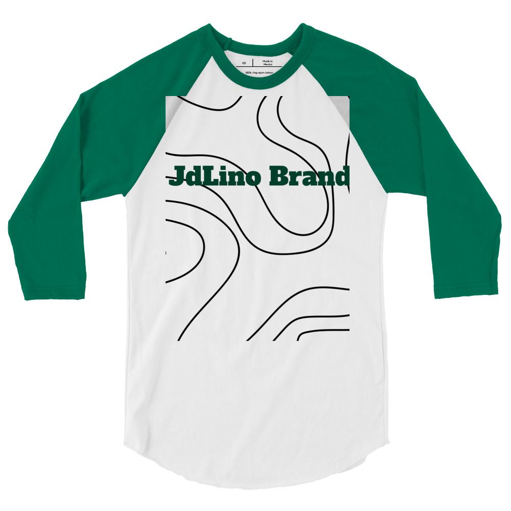 JdLino Brand G/W 3/4 sleeve raglan shirt