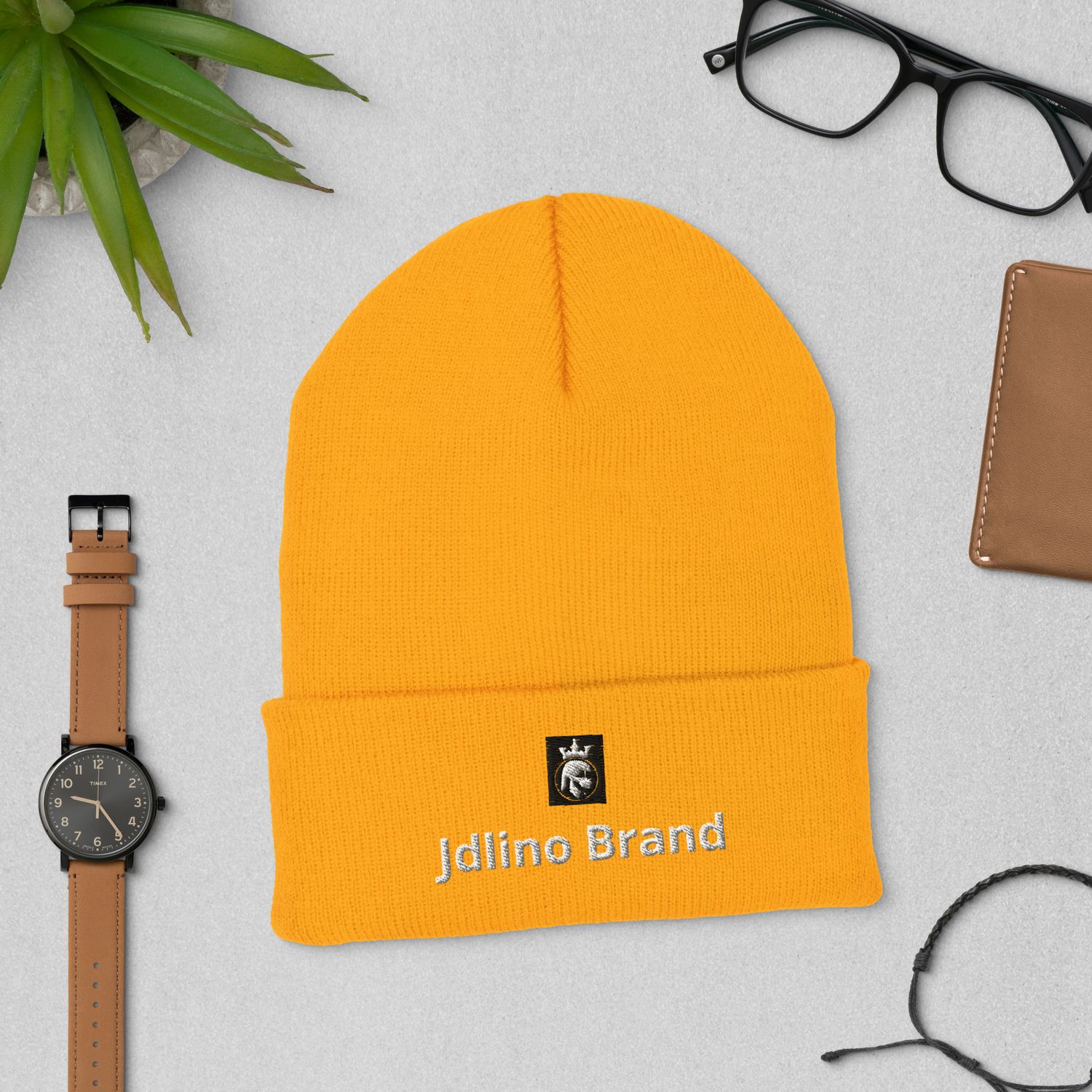 JdLino Brand B/Y Unisex Cuffed Beanie