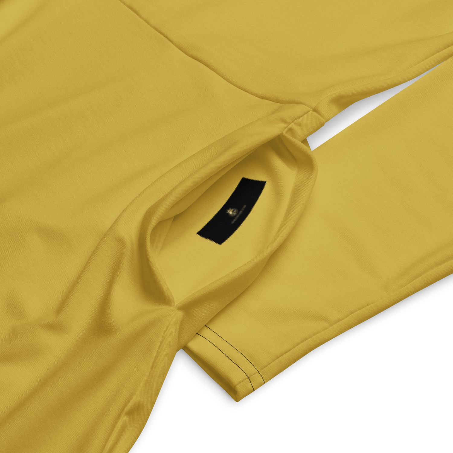 JdLino Brand G/B All-over print long sleeve midi dress