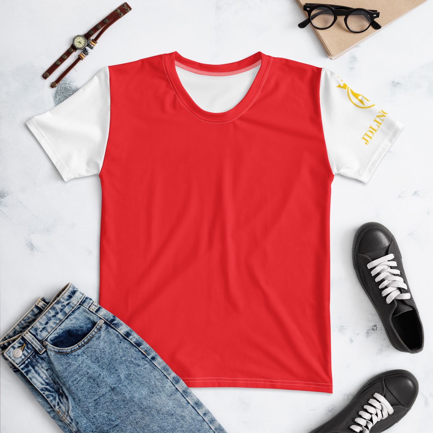 JdLino Brand R/W Women&#39;s T-shirt