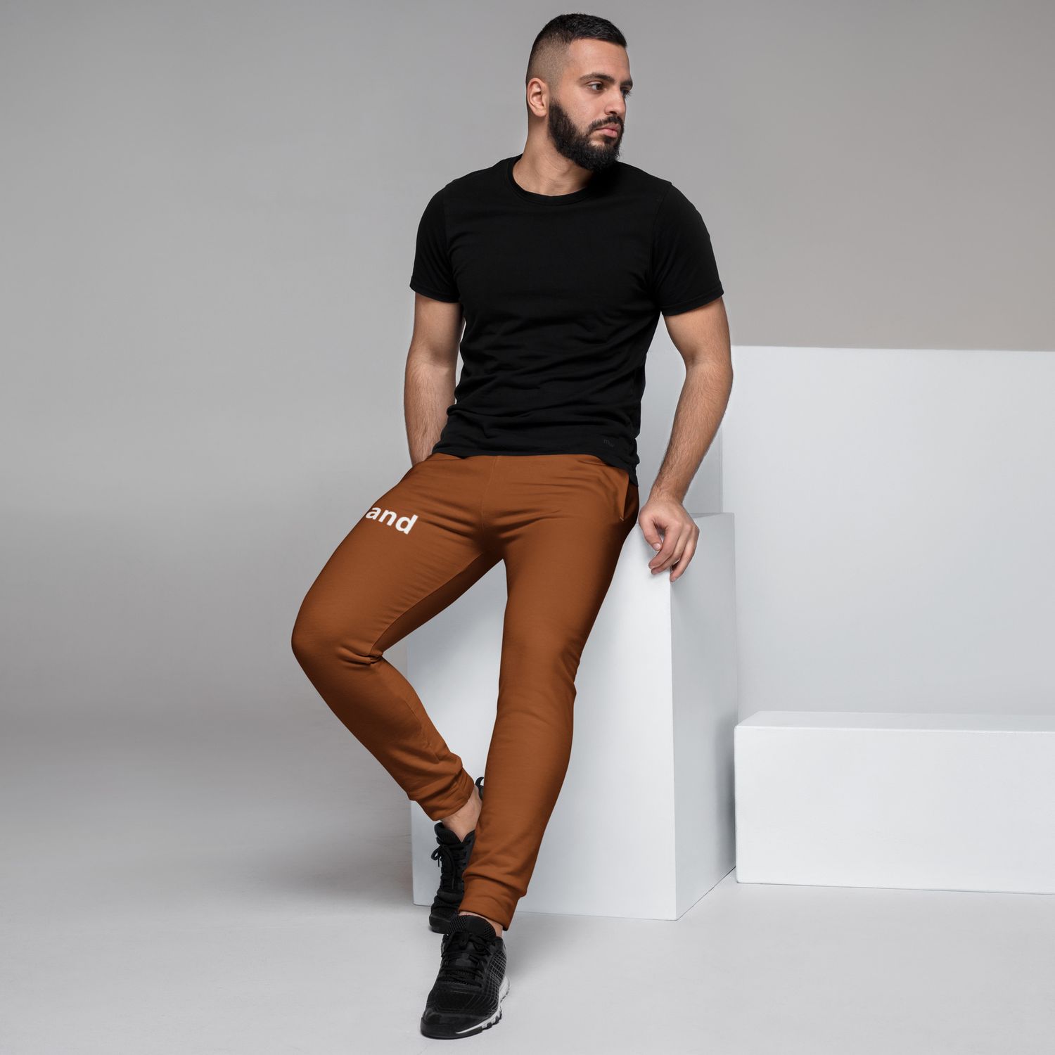 JdLino Brand B/W Men&#39;s Joggers