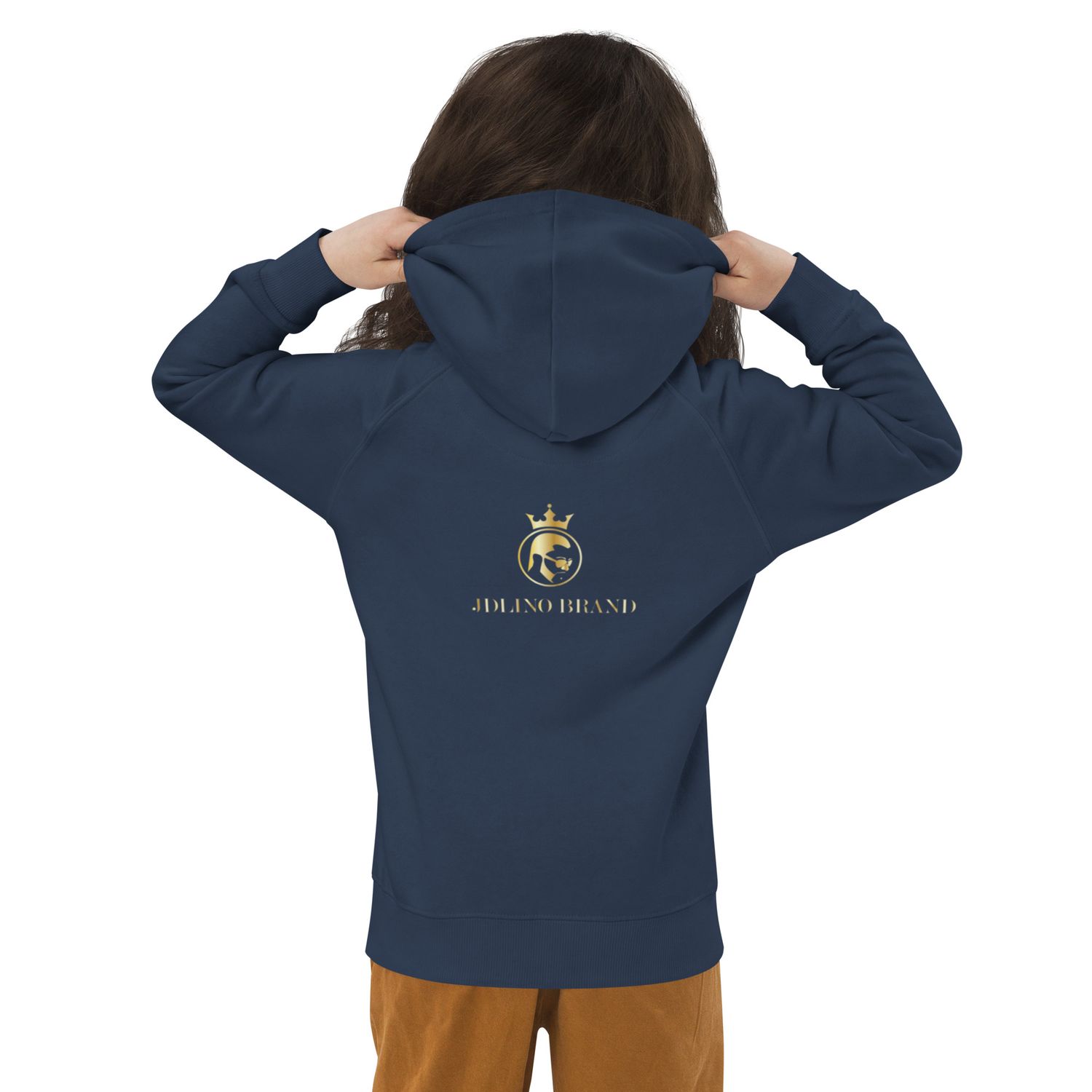 JdLino Brand Kids unisex eco hoodie