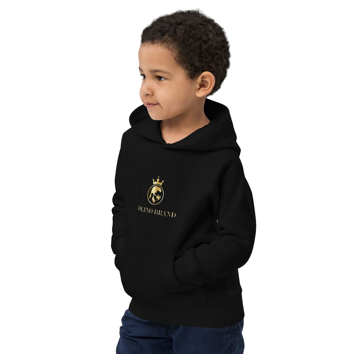 JdLino Brand Kids unisex eco hoodie