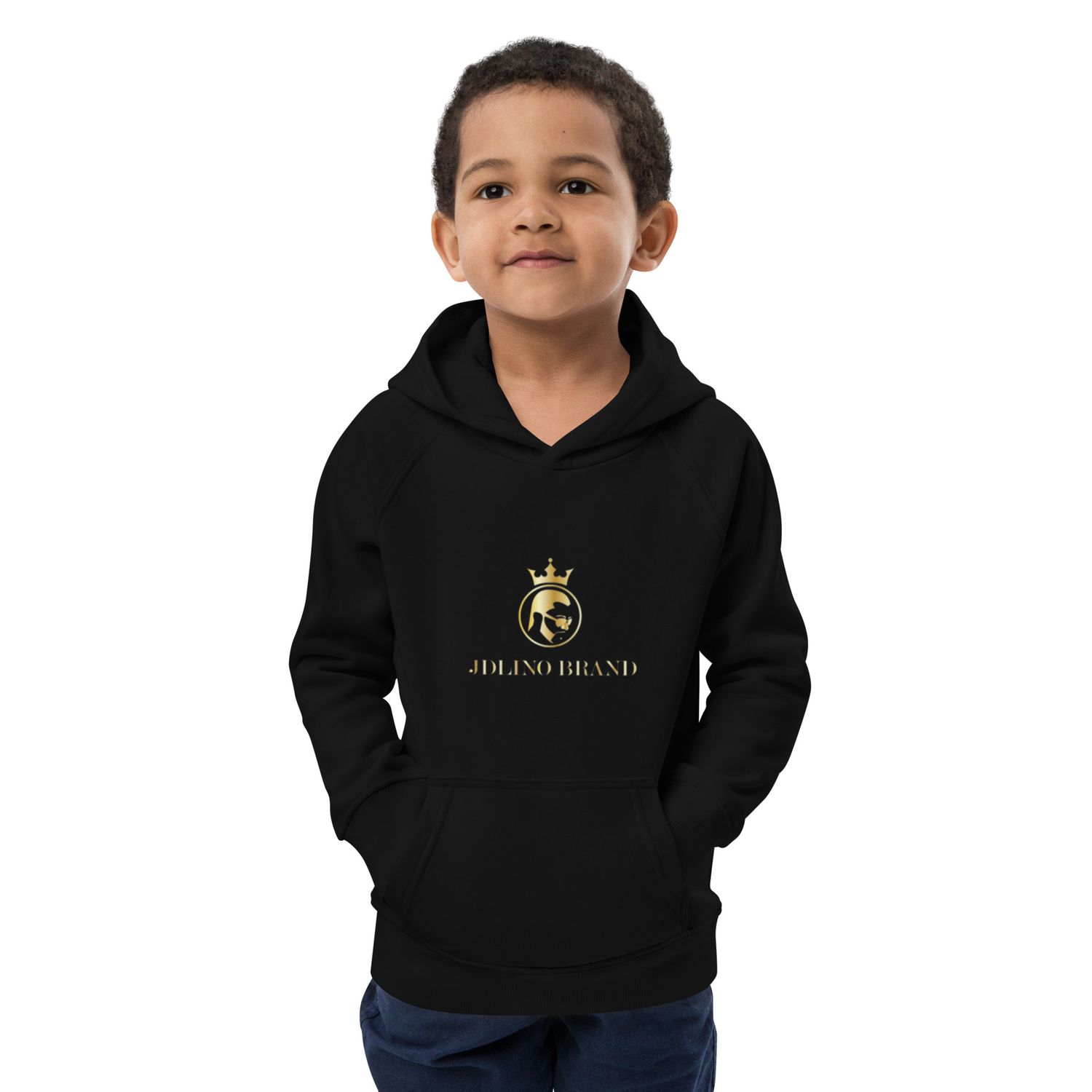 JdLino Brand Kids unisex eco hoodie