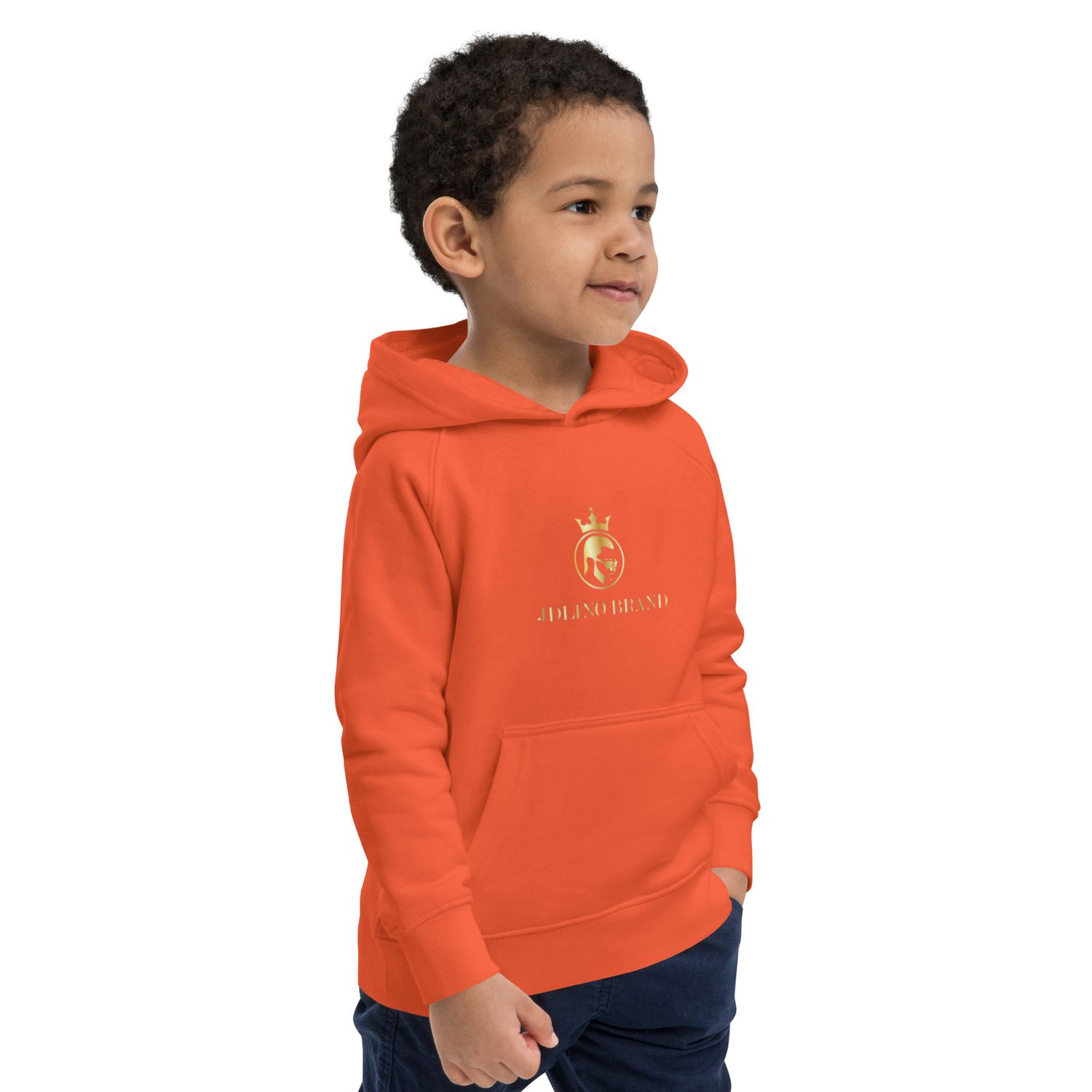 JdLino Brand Kids unisex eco hoodie