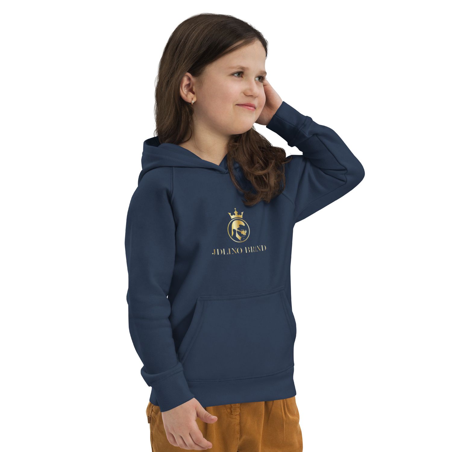 JdLino Brand Kids unisex eco hoodie