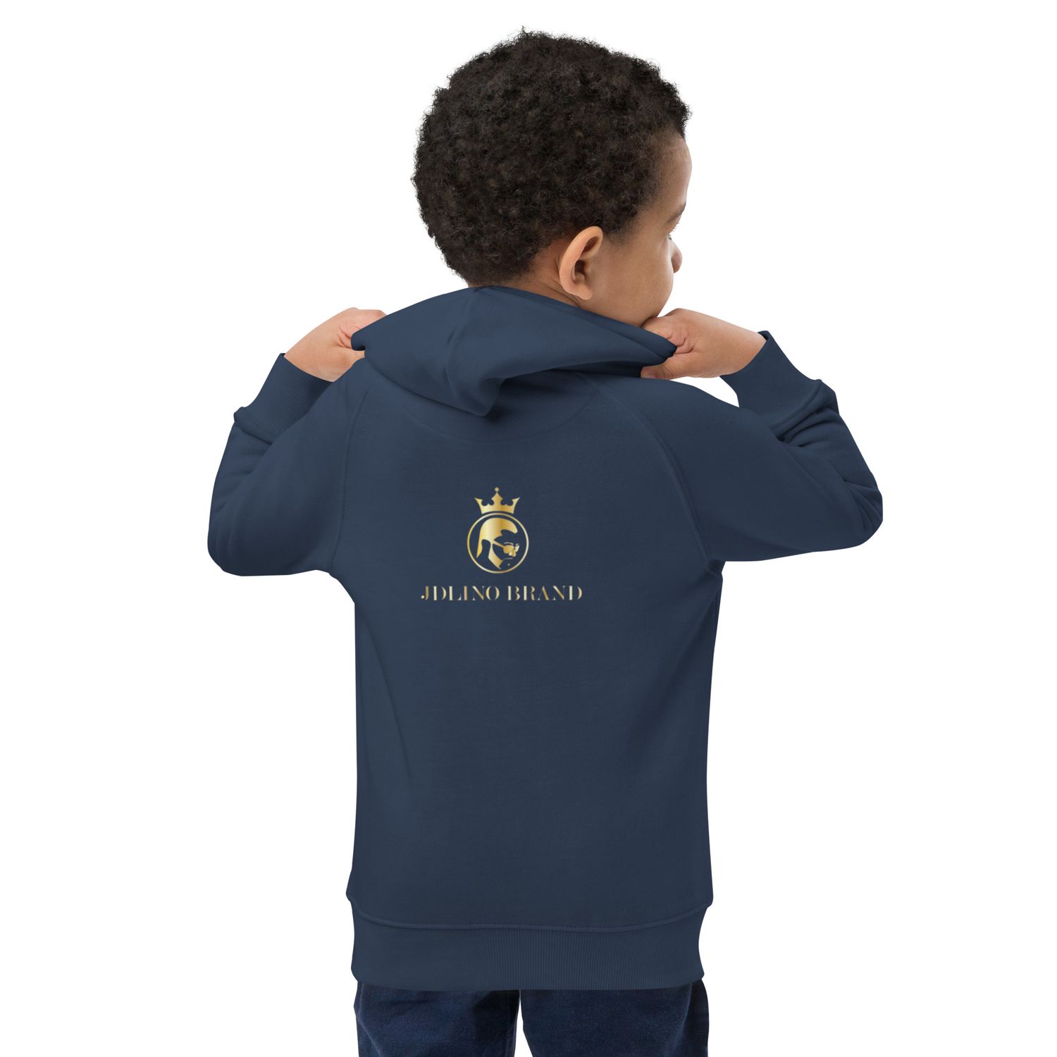 JdLino Brand Kids unisex eco hoodie