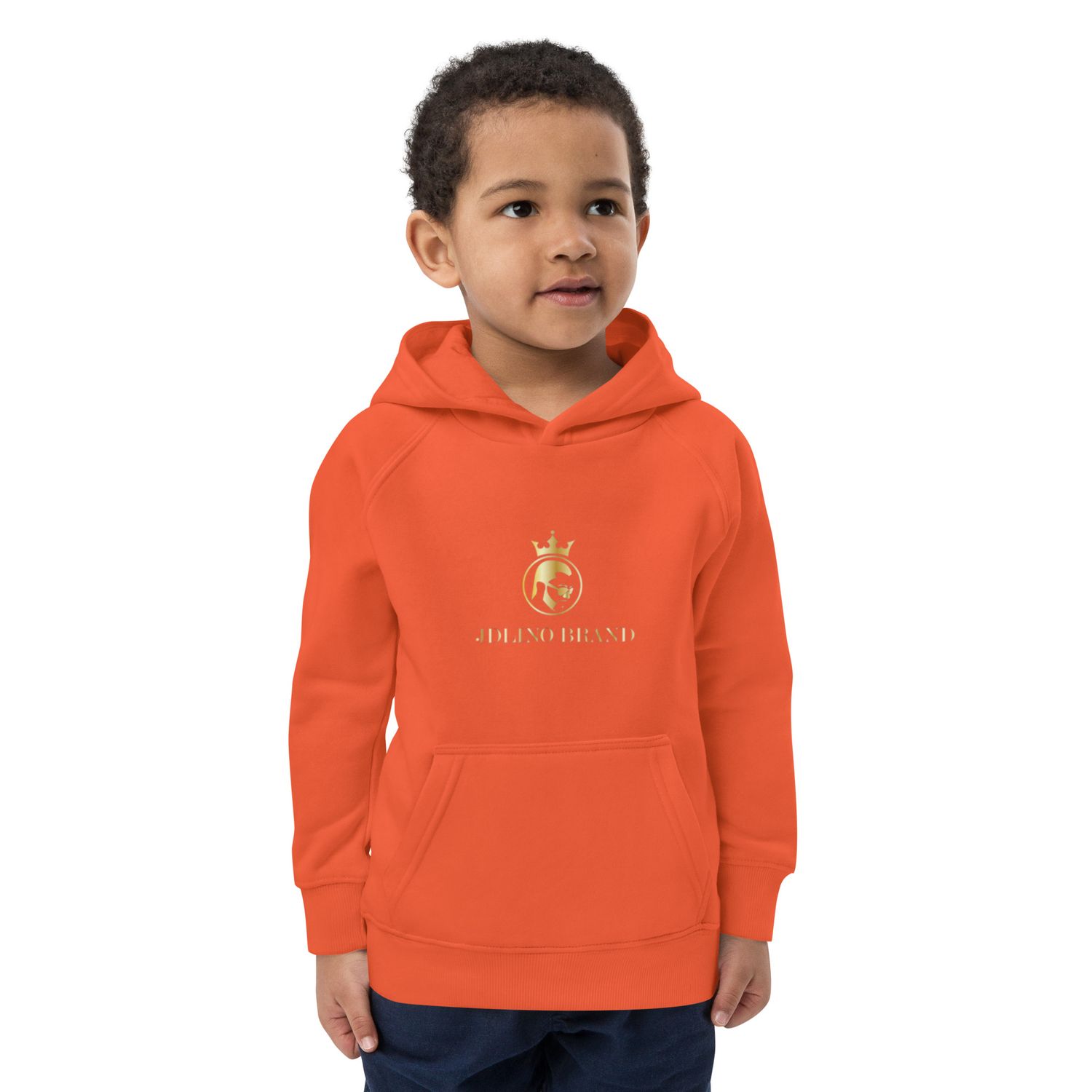 JdLino Brand Kids unisex eco hoodie