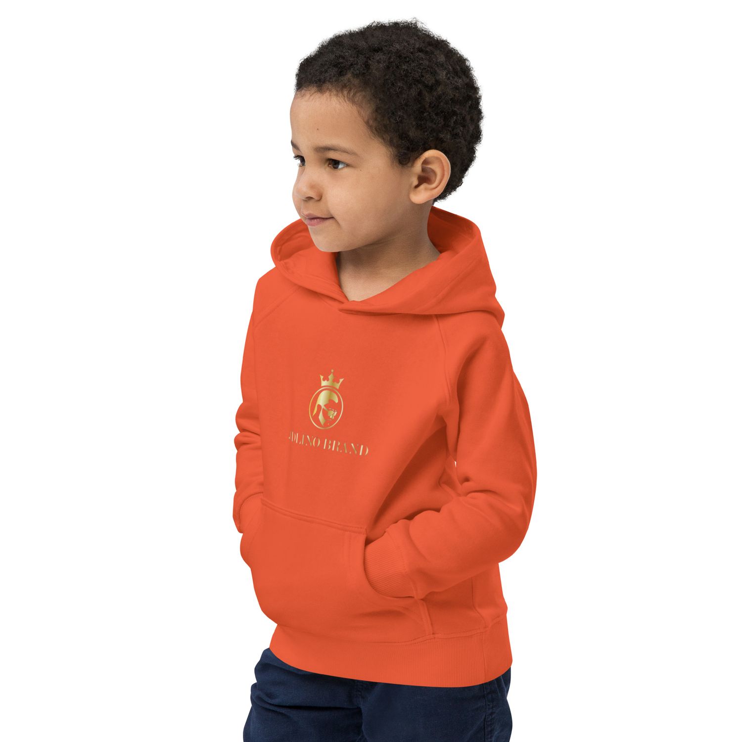 JdLino Brand Kids unisex eco hoodie