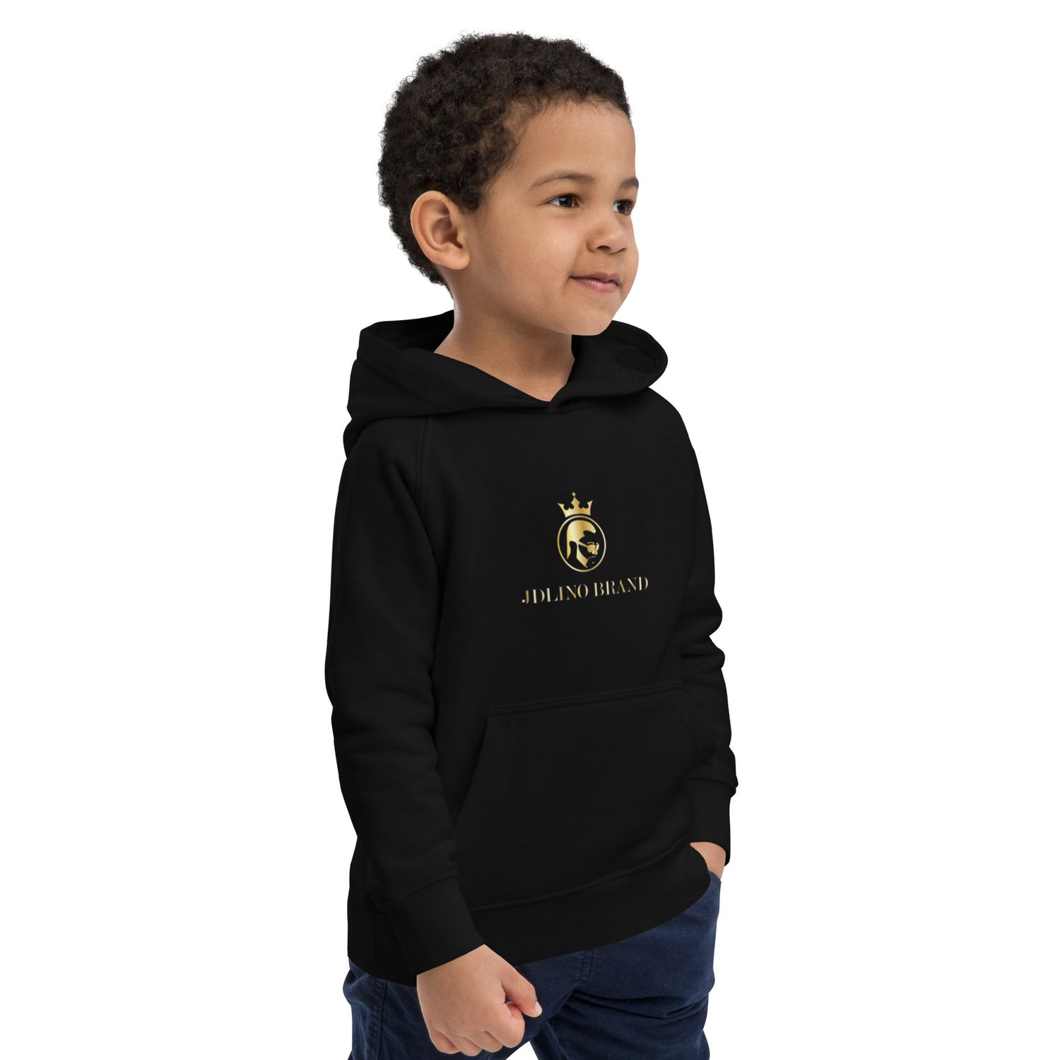 JdLino Brand Kids unisex eco hoodie