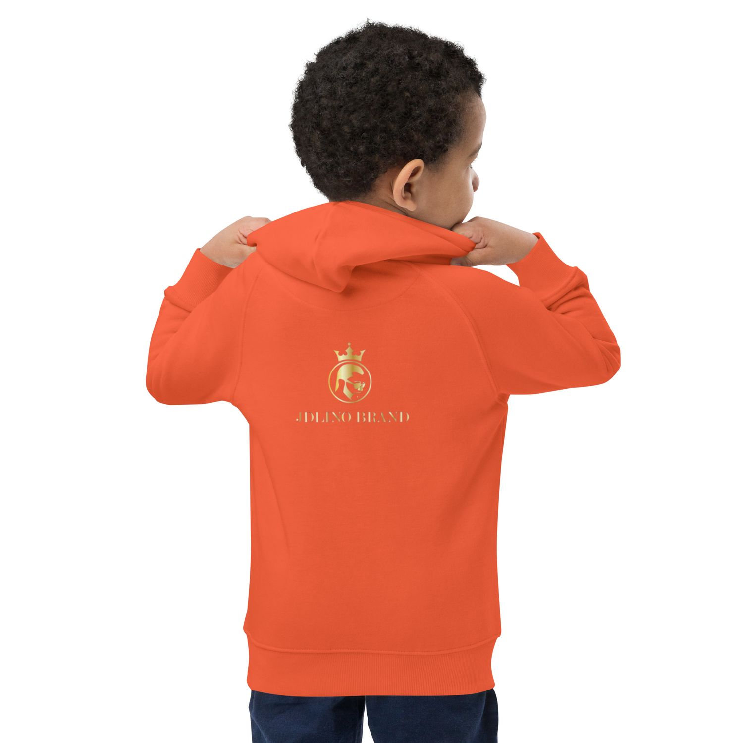 JdLino Brand Kids unisex eco hoodie