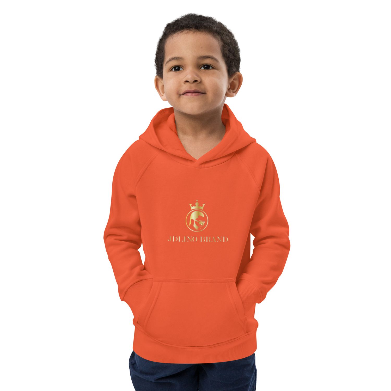 JdLino Brand Kids unisex eco hoodie