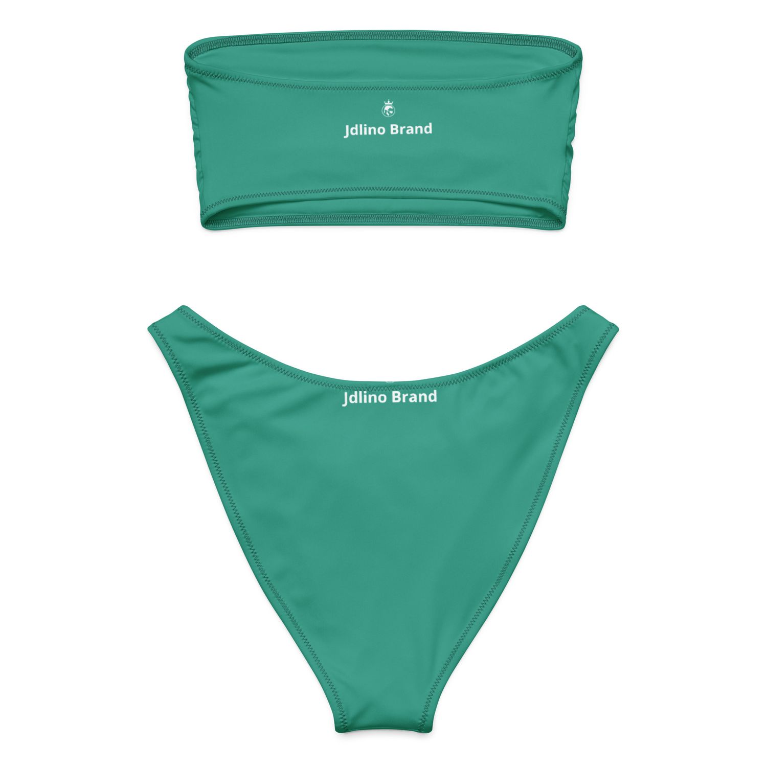 JdLino Brand N/A Recycled bandeau bikini