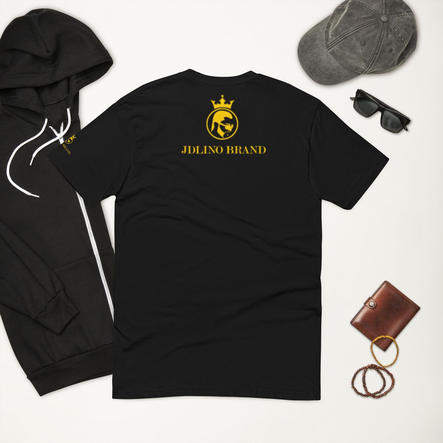 JdLino Brand B/G Man Short Sleeve T-shirt