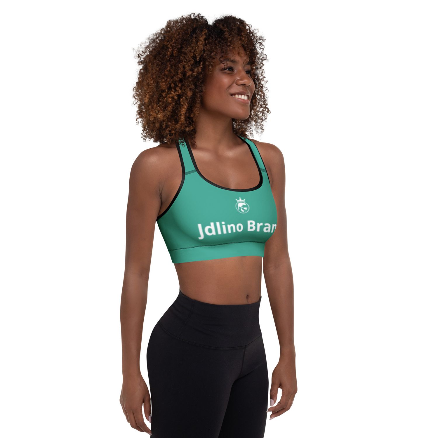 JdLino Brand N/B  Padded Sports Bra