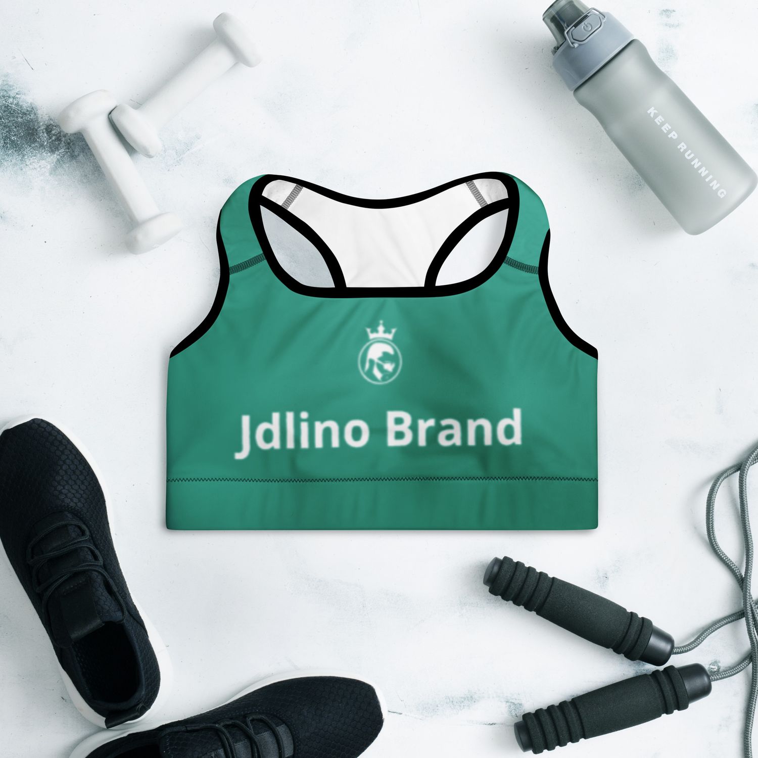 JdLino Brand N/B  Padded Sports Bra