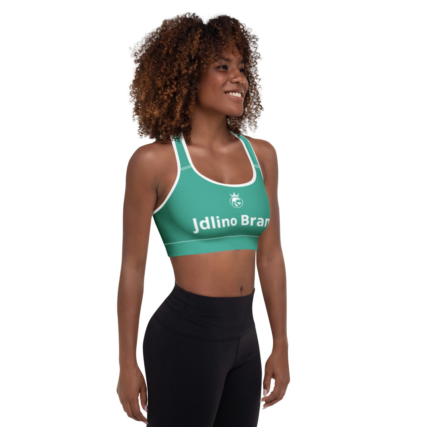 JdLino Brand N/B  Padded Sports Bra