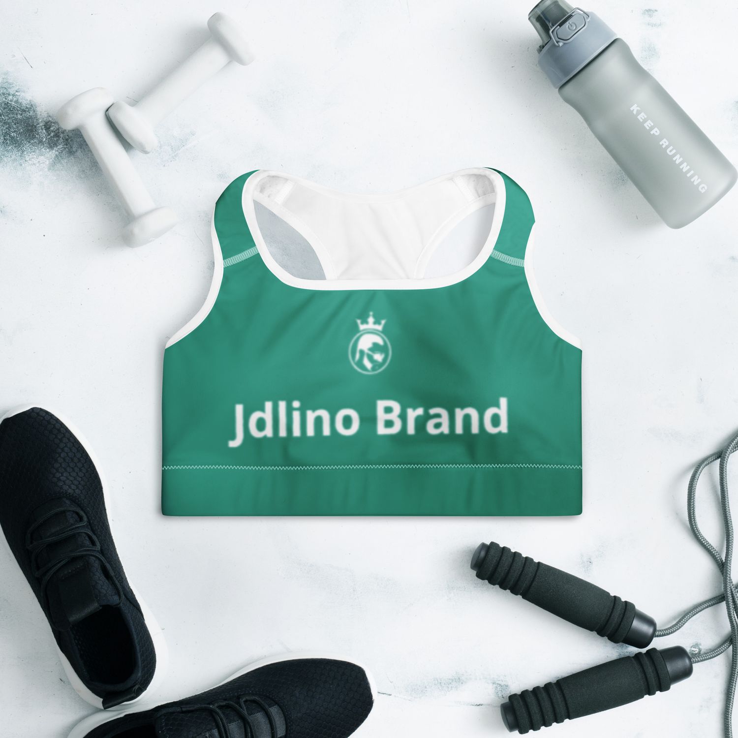 JdLino Brand N/B  Padded Sports Bra