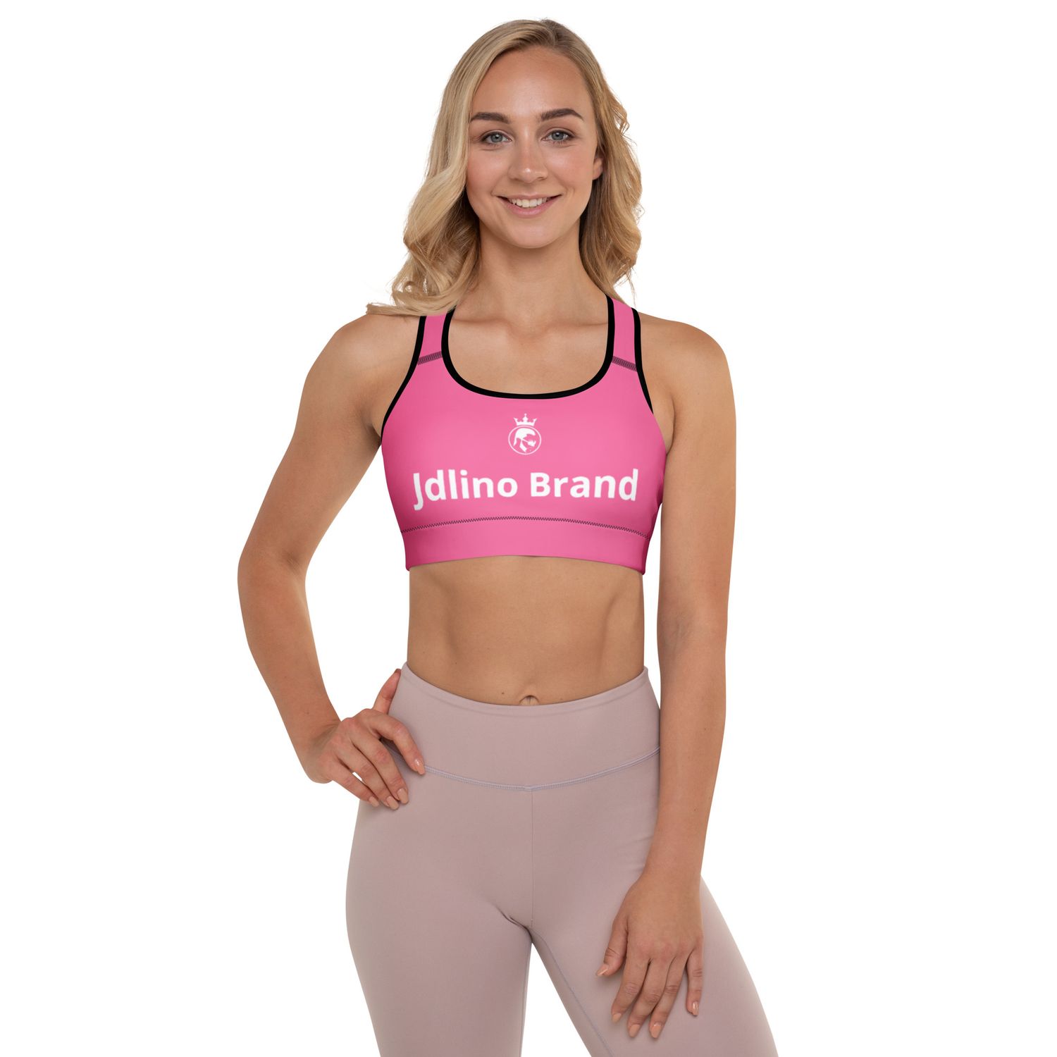 JdLino Brand P/W Padded Sports Bra