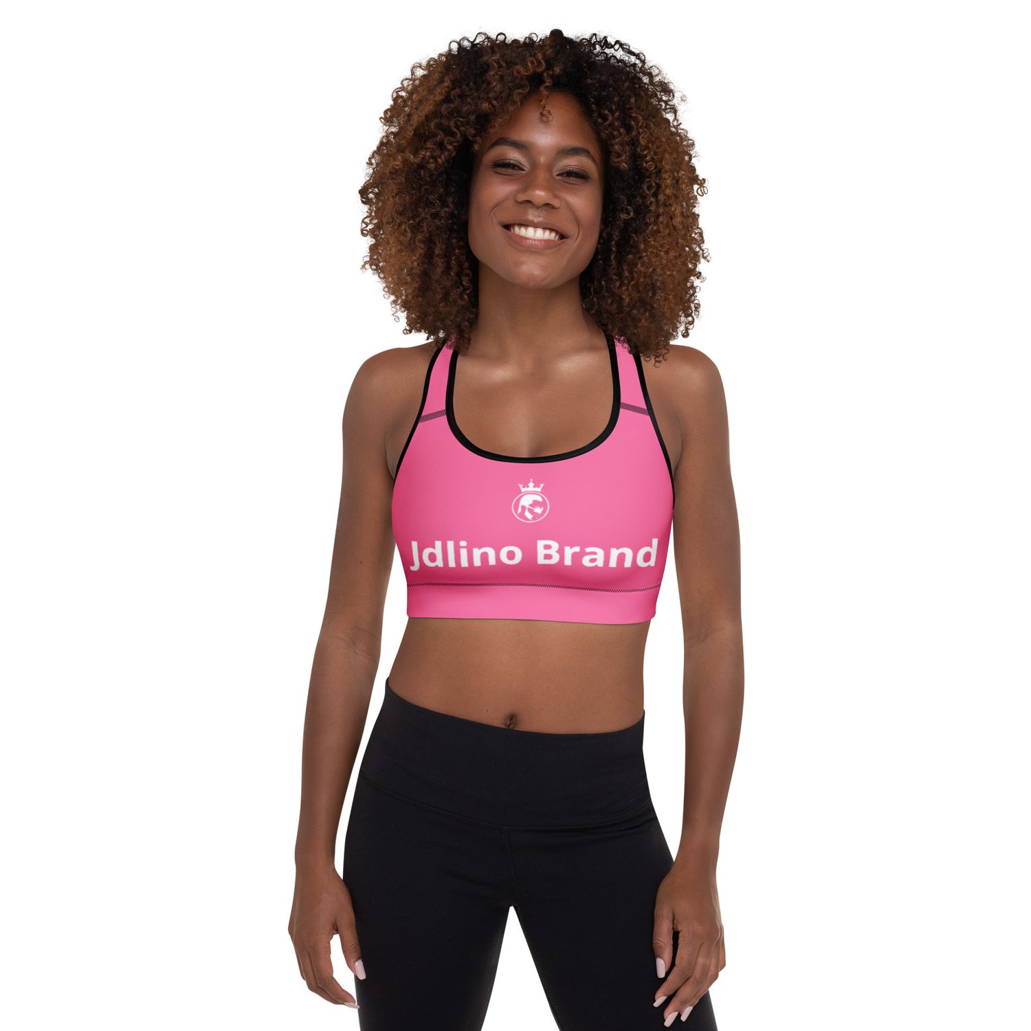 JdLino Brand P/W Padded Sports Bra