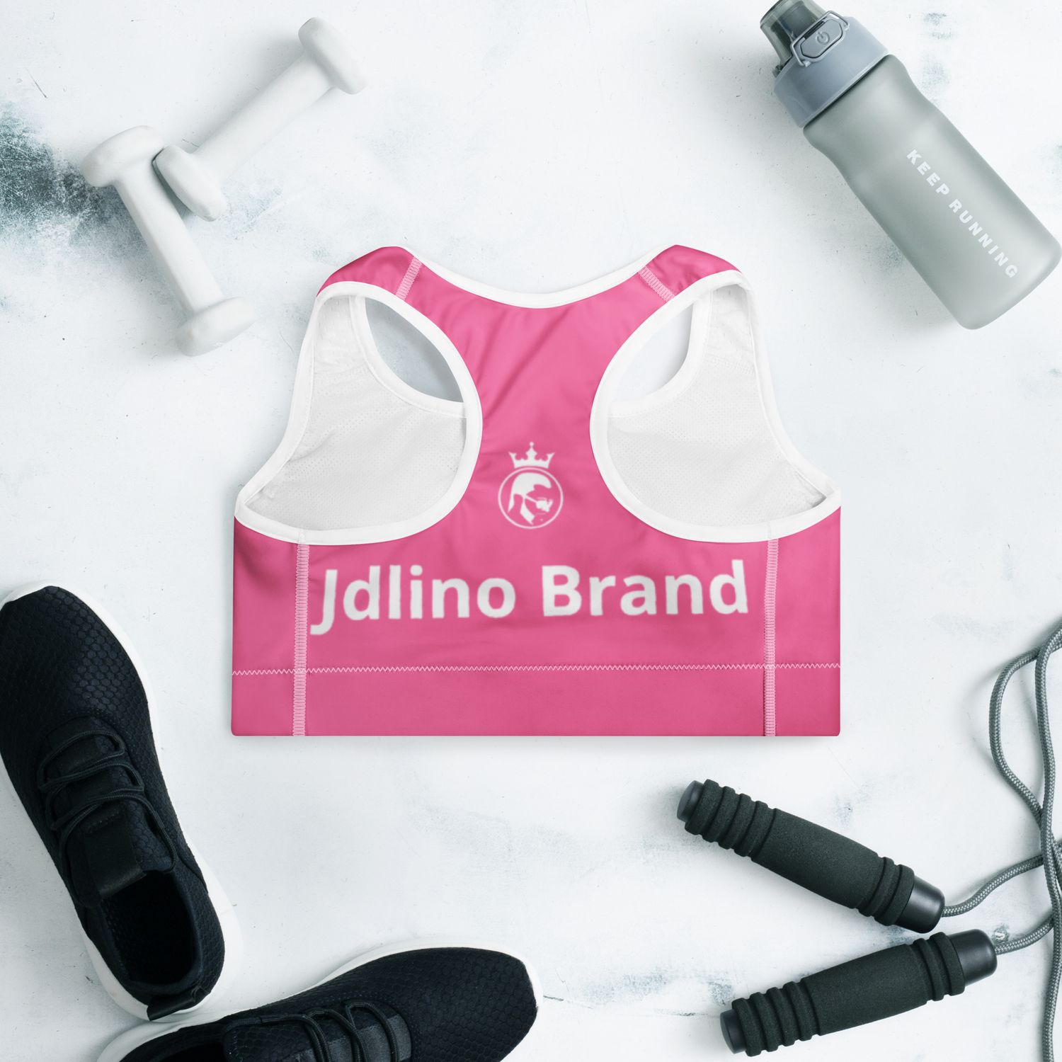 JdLino Brand P/W Padded Sports Bra