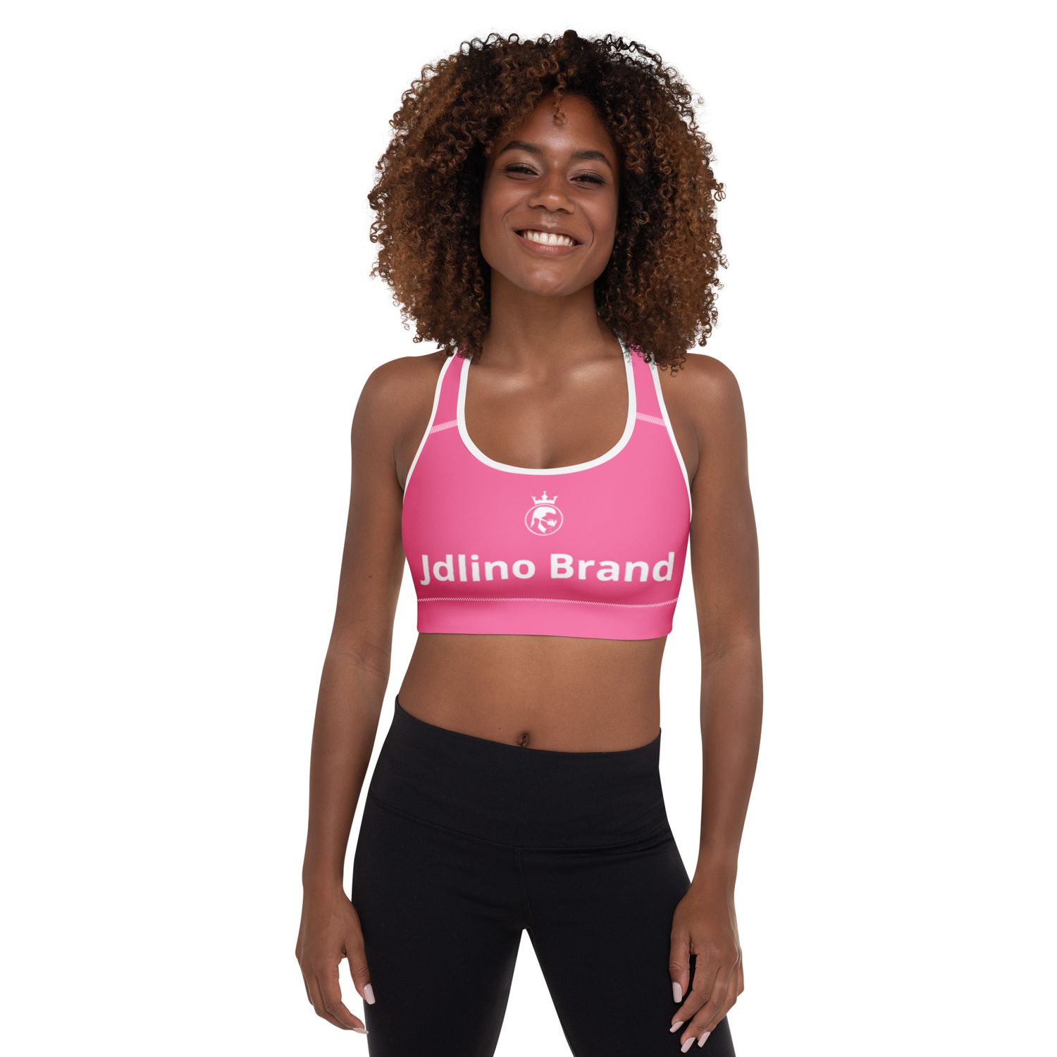 JdLino Brand P/W Padded Sports Bra