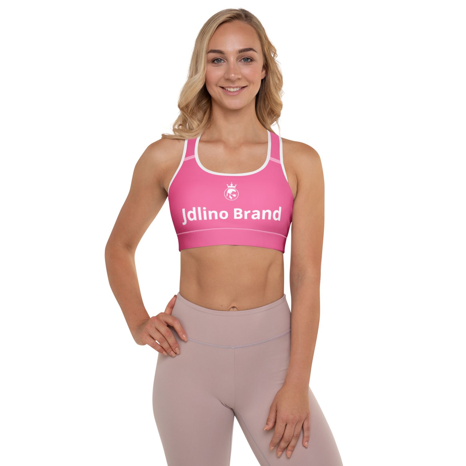 JdLino Brand P/W Padded Sports Bra
