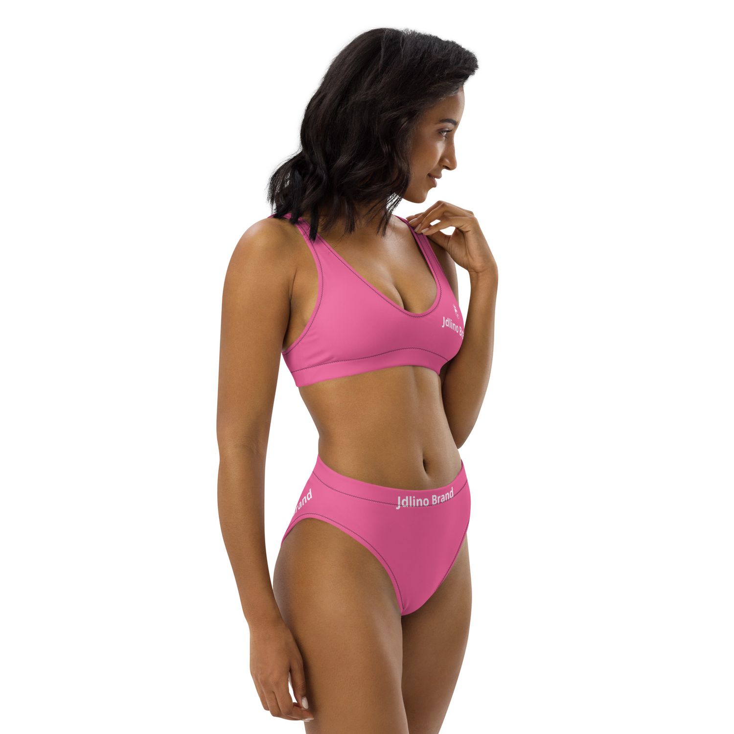 JdLino Brand P/W Recycled high-waisted bikini
