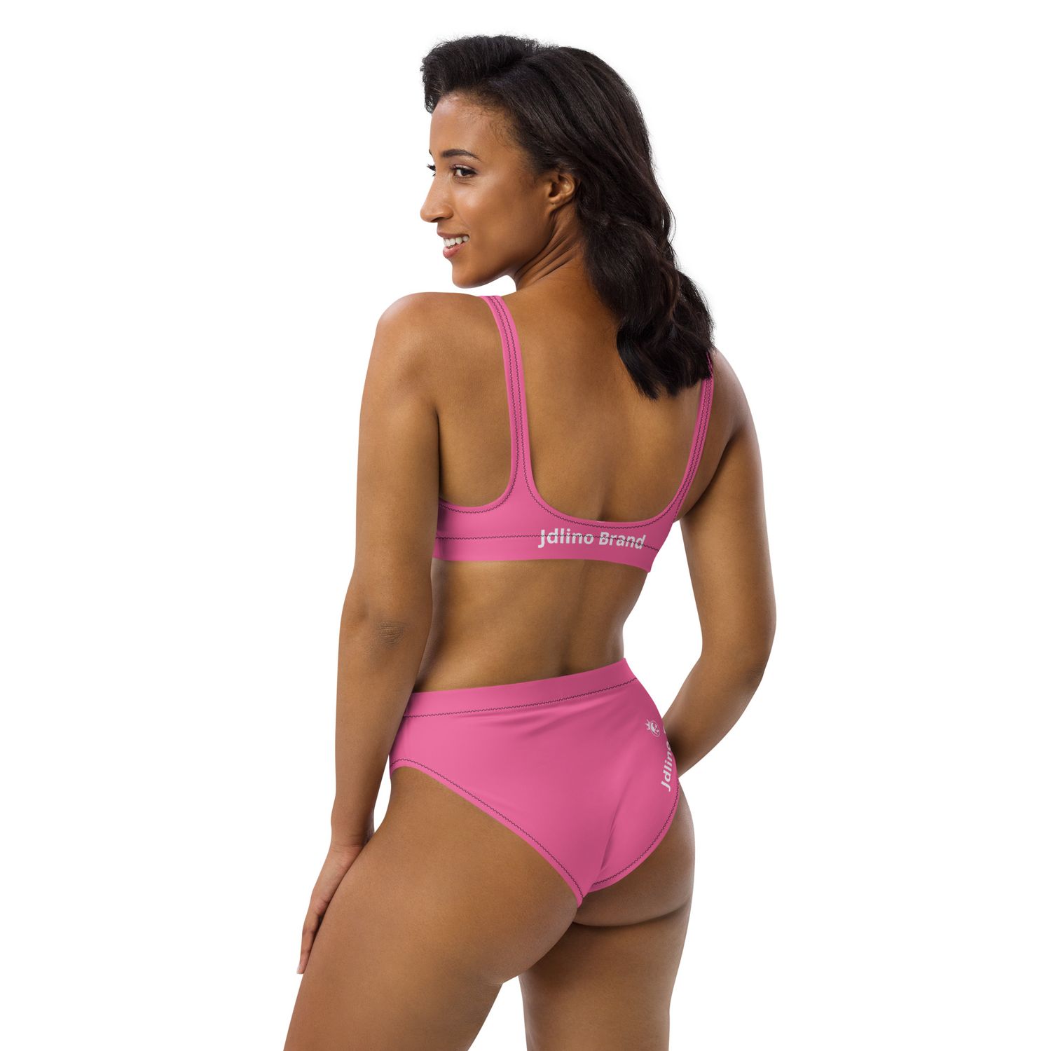 JdLino Brand P/W Recycled high-waisted bikini