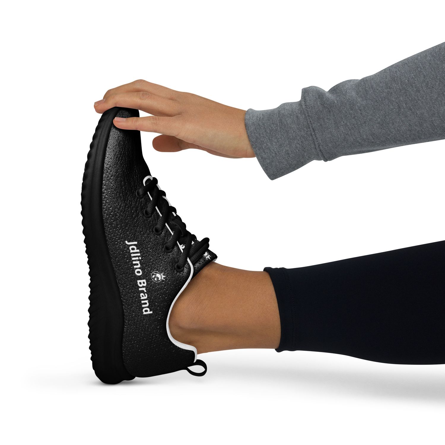 JdLino Brand Black Women’s athletic shoes