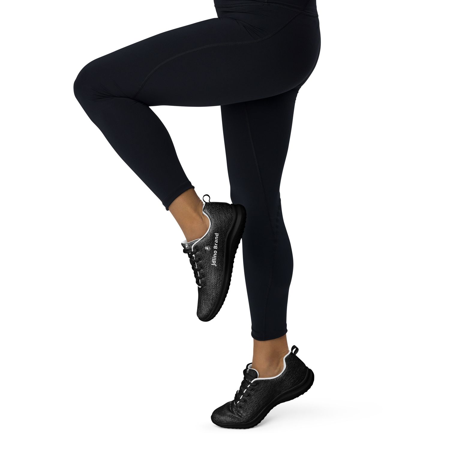JdLino Brand Black Women’s athletic shoes