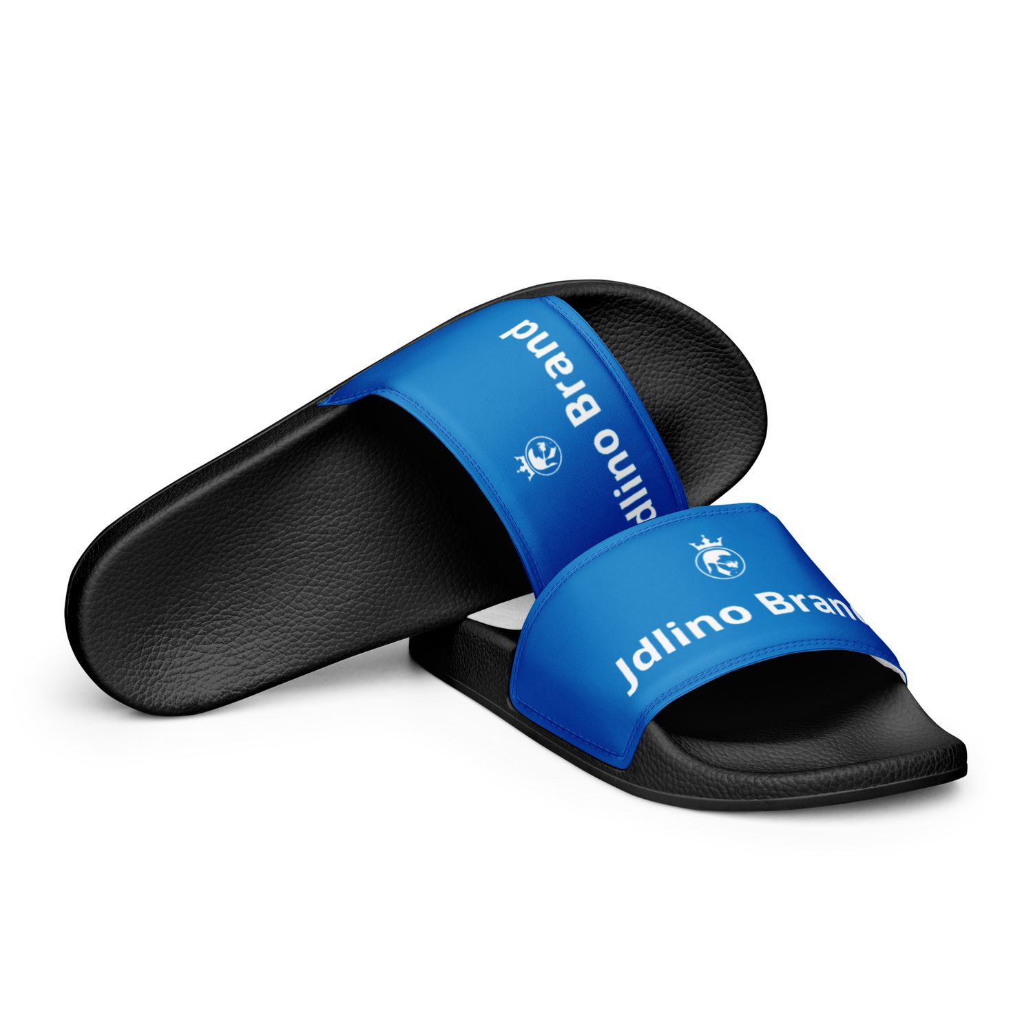 JdLino Brand Blue Women's slides