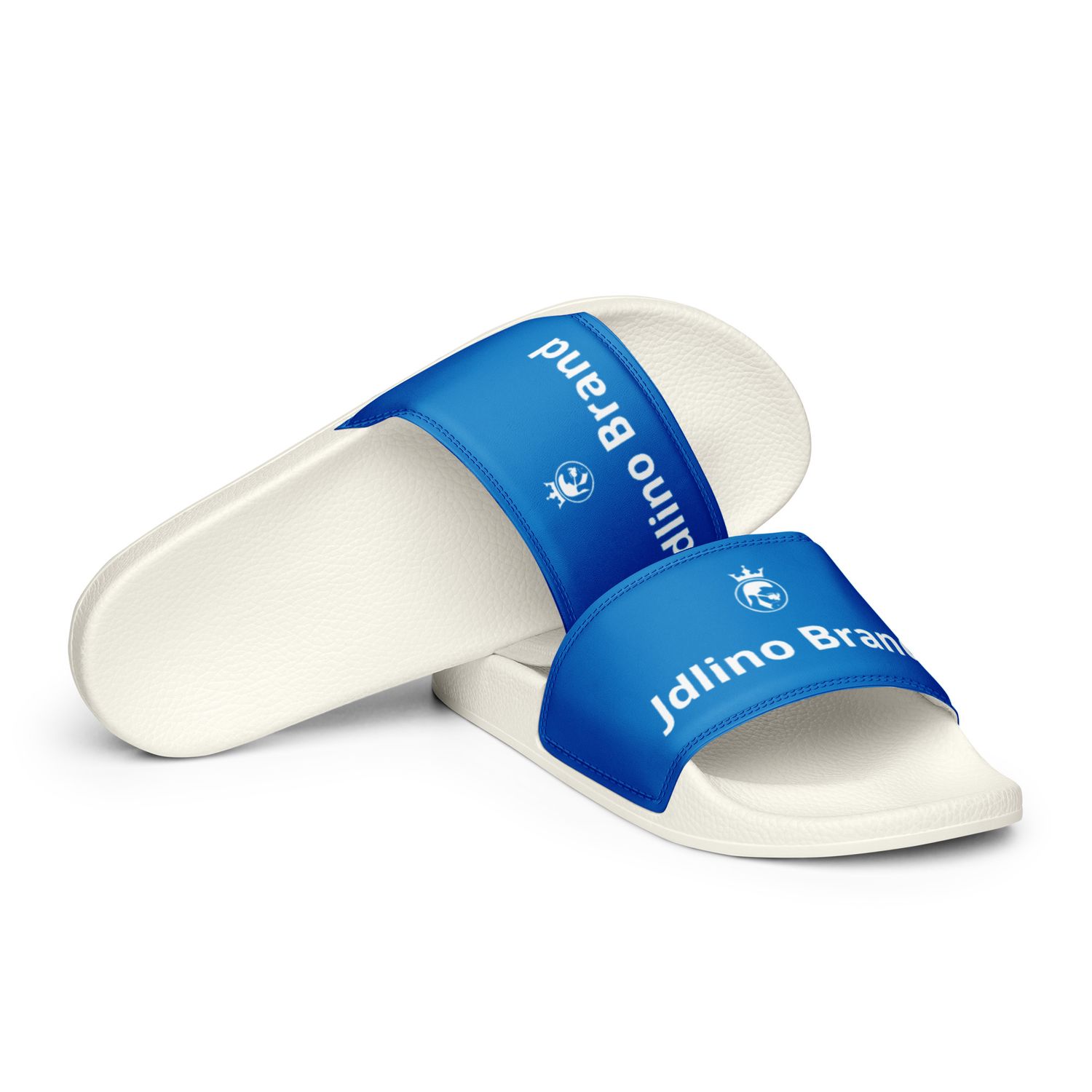 JdLino Brand Blue Women's slides
