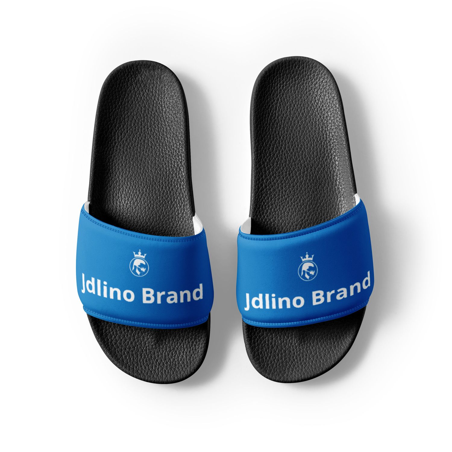 JdLino Brand Blue Women's slides