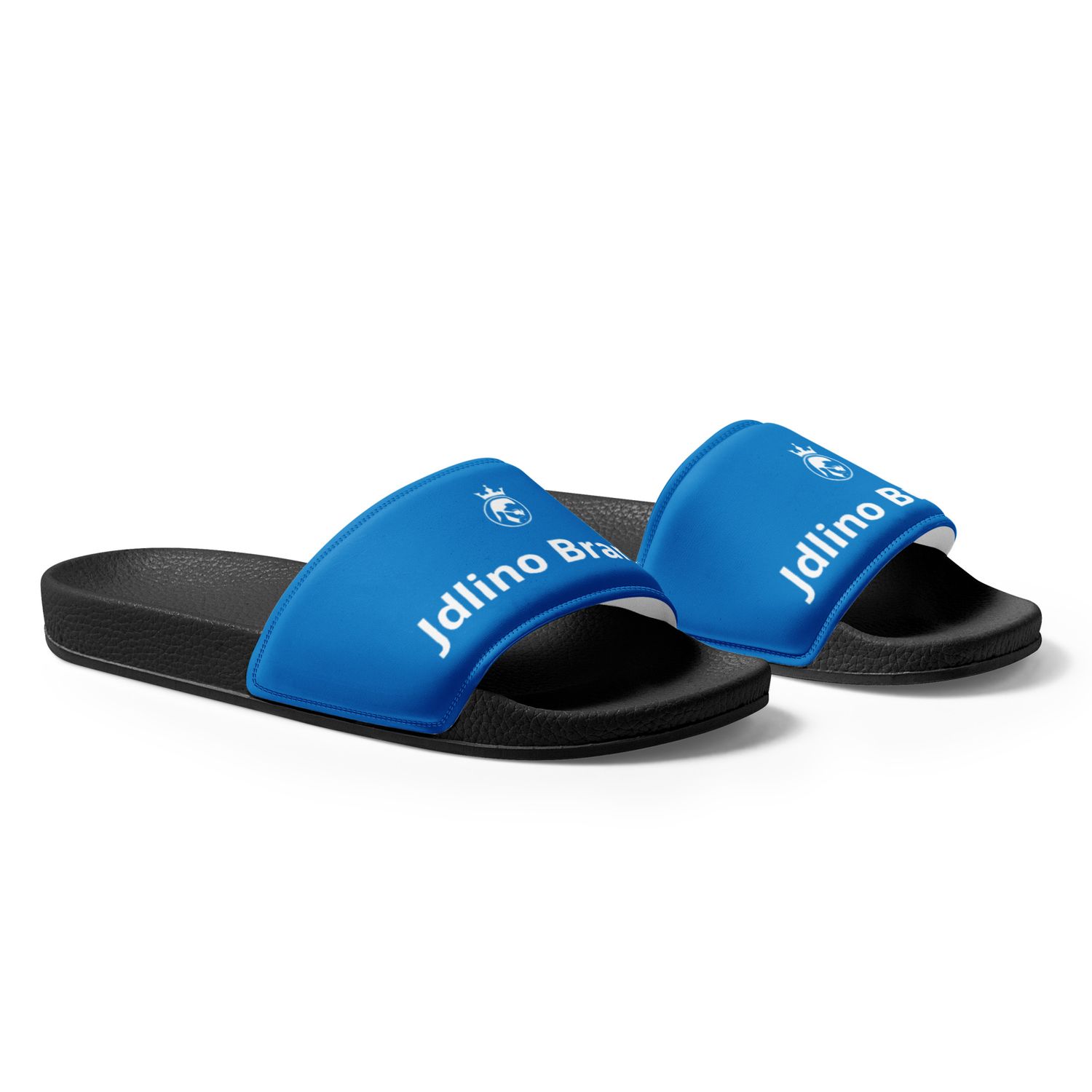 JdLino Brand Blue Women's slides