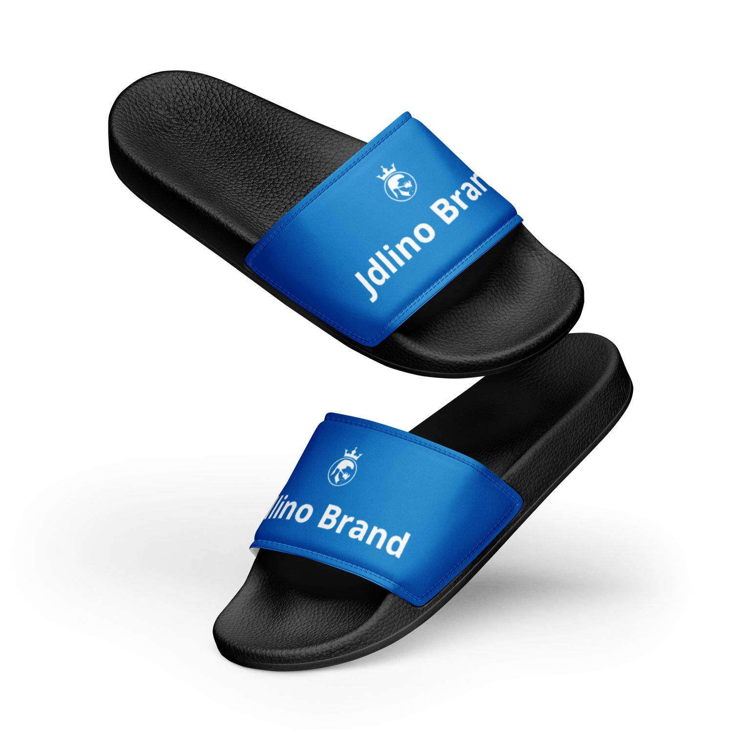JdLino Brand Blue Women's slides