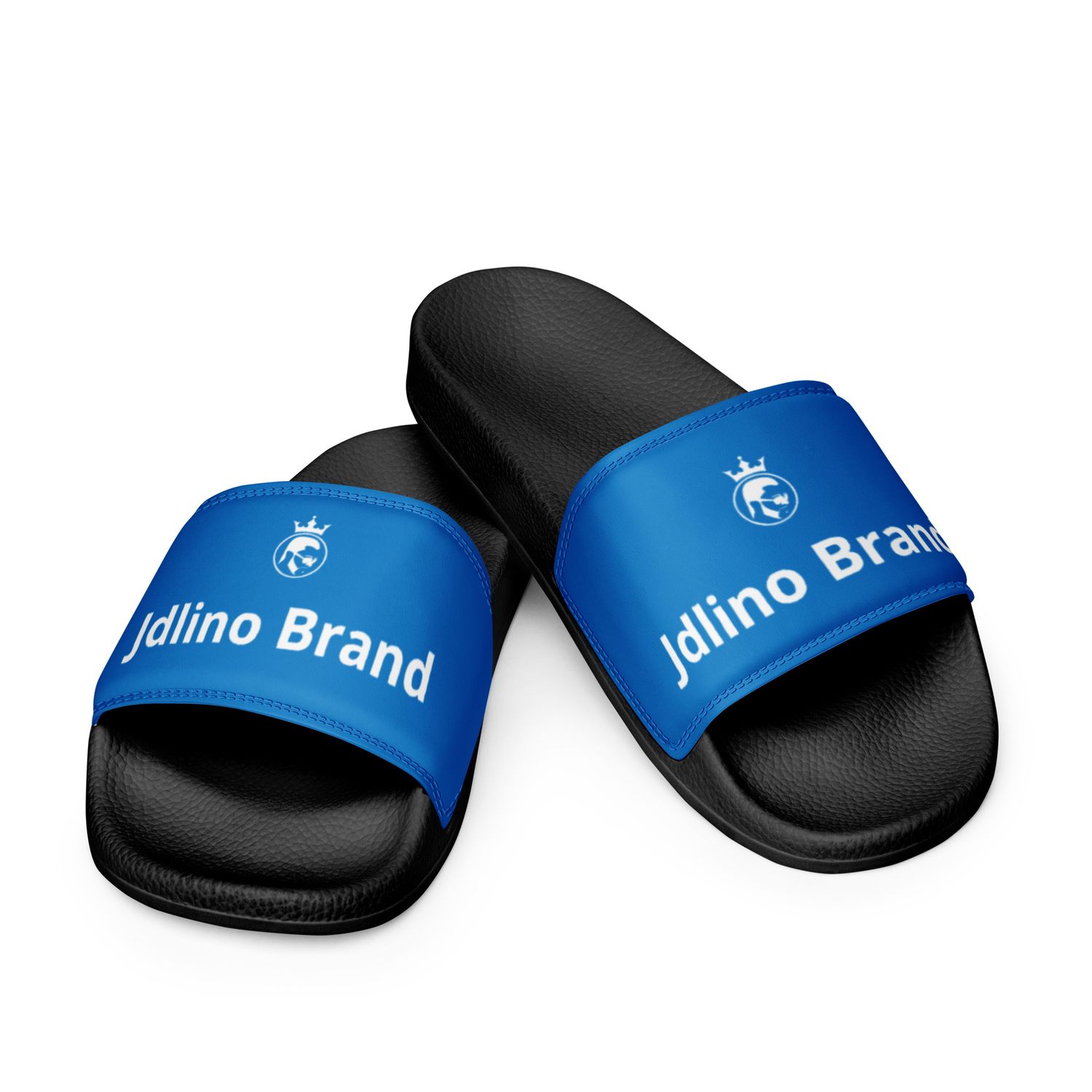 JdLino Brand Blue Women's slides