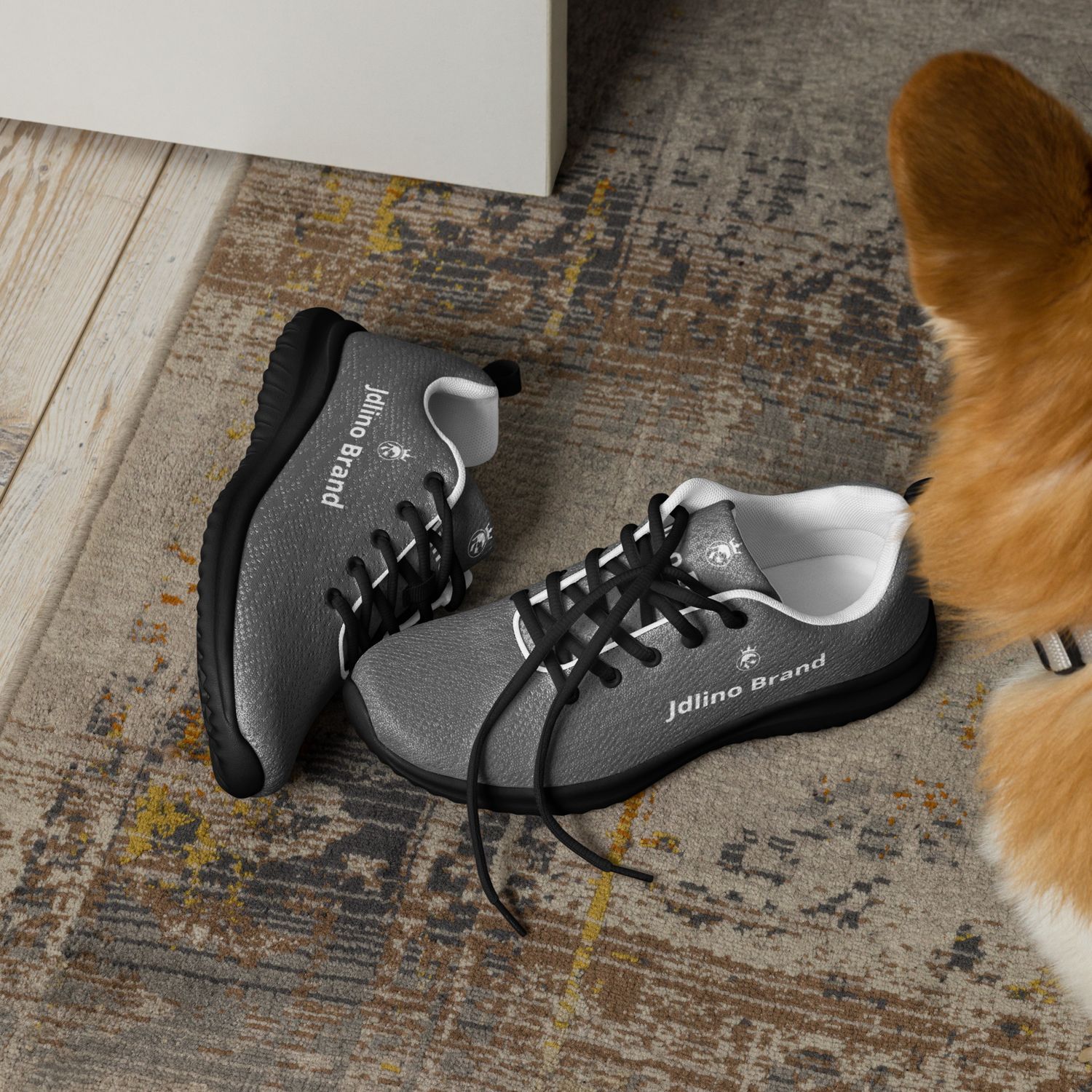 JdLino Brand Gray Women’s athletic shoes