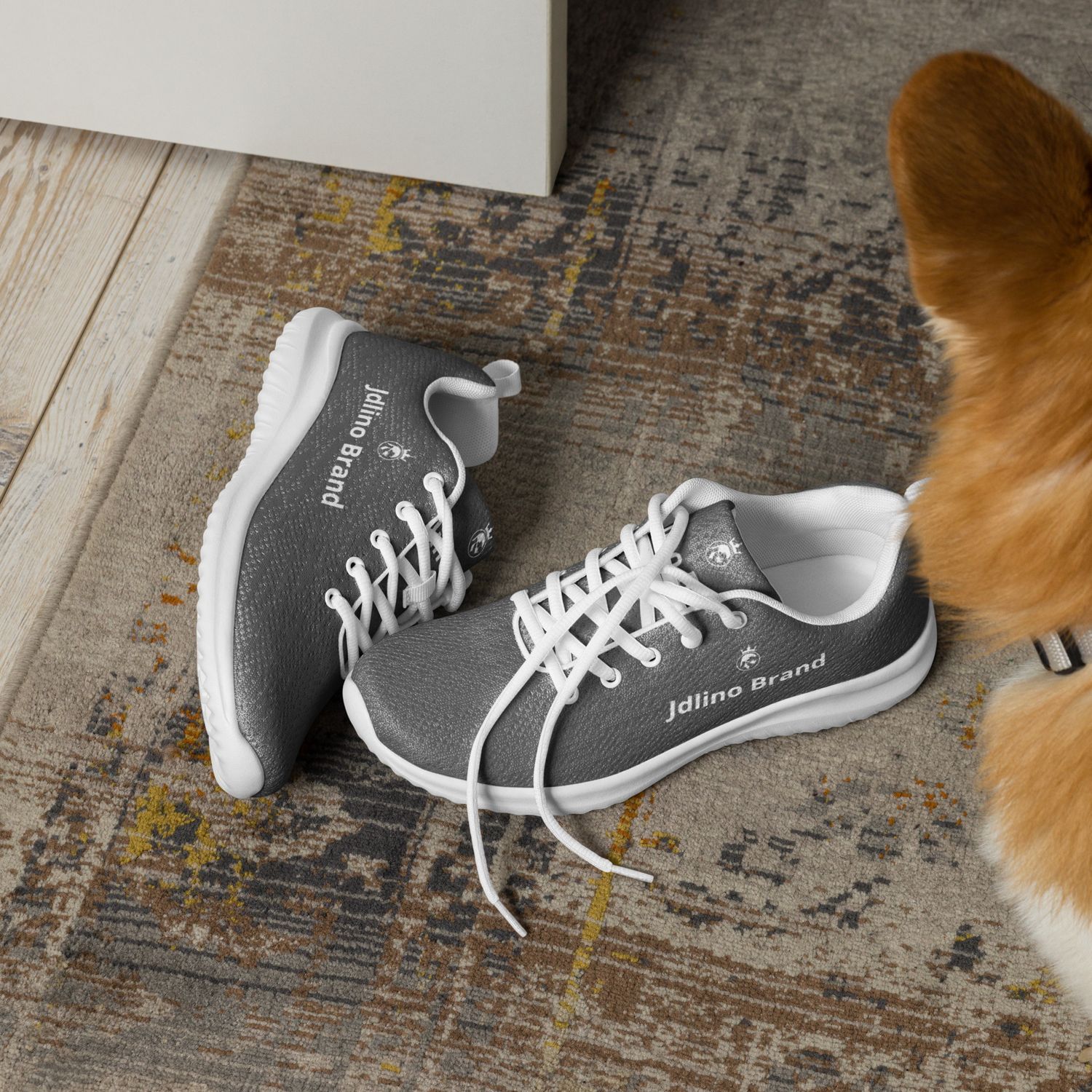 JdLino Brand Gray Women’s athletic shoes