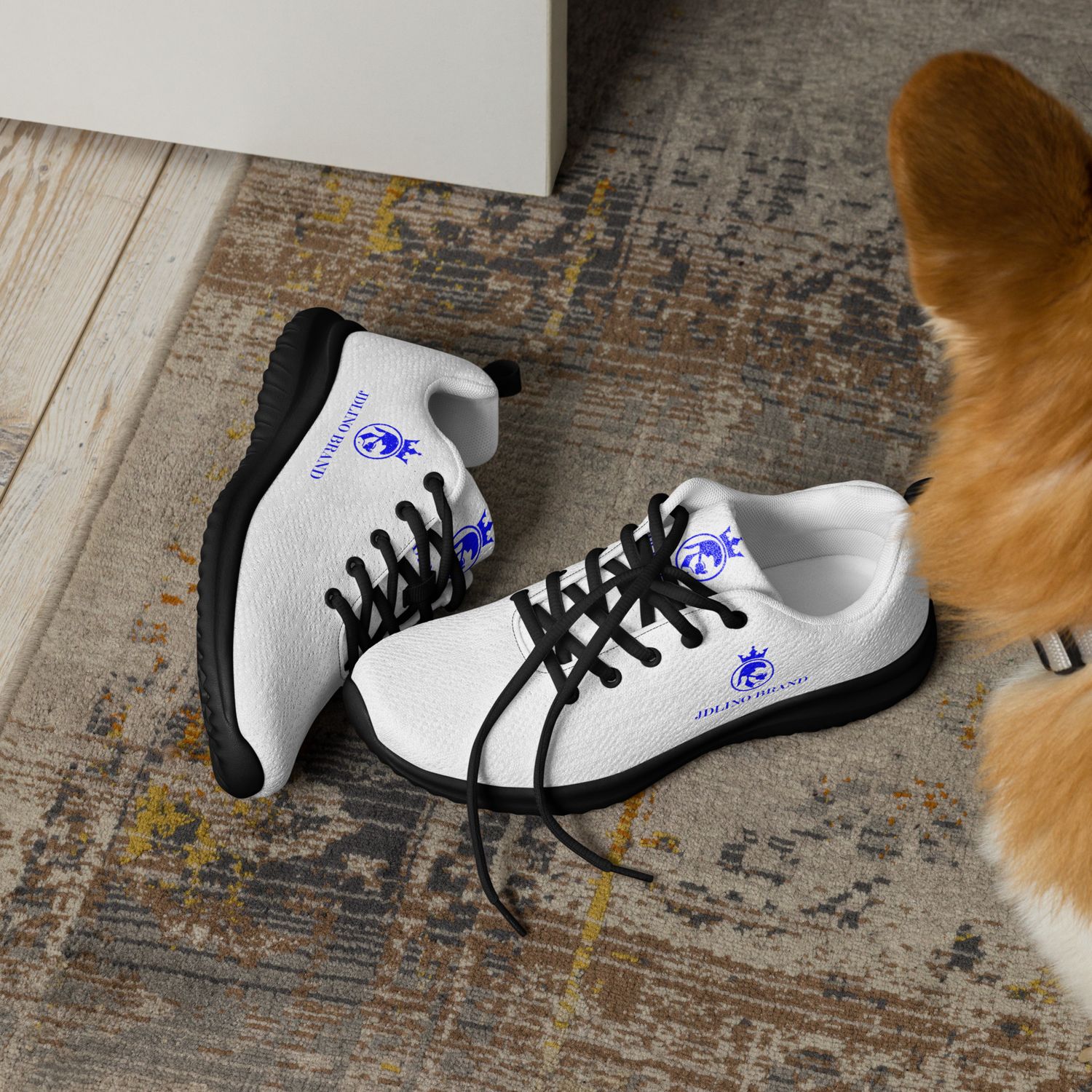 JdLino Brand White B Women’s athletic shoes